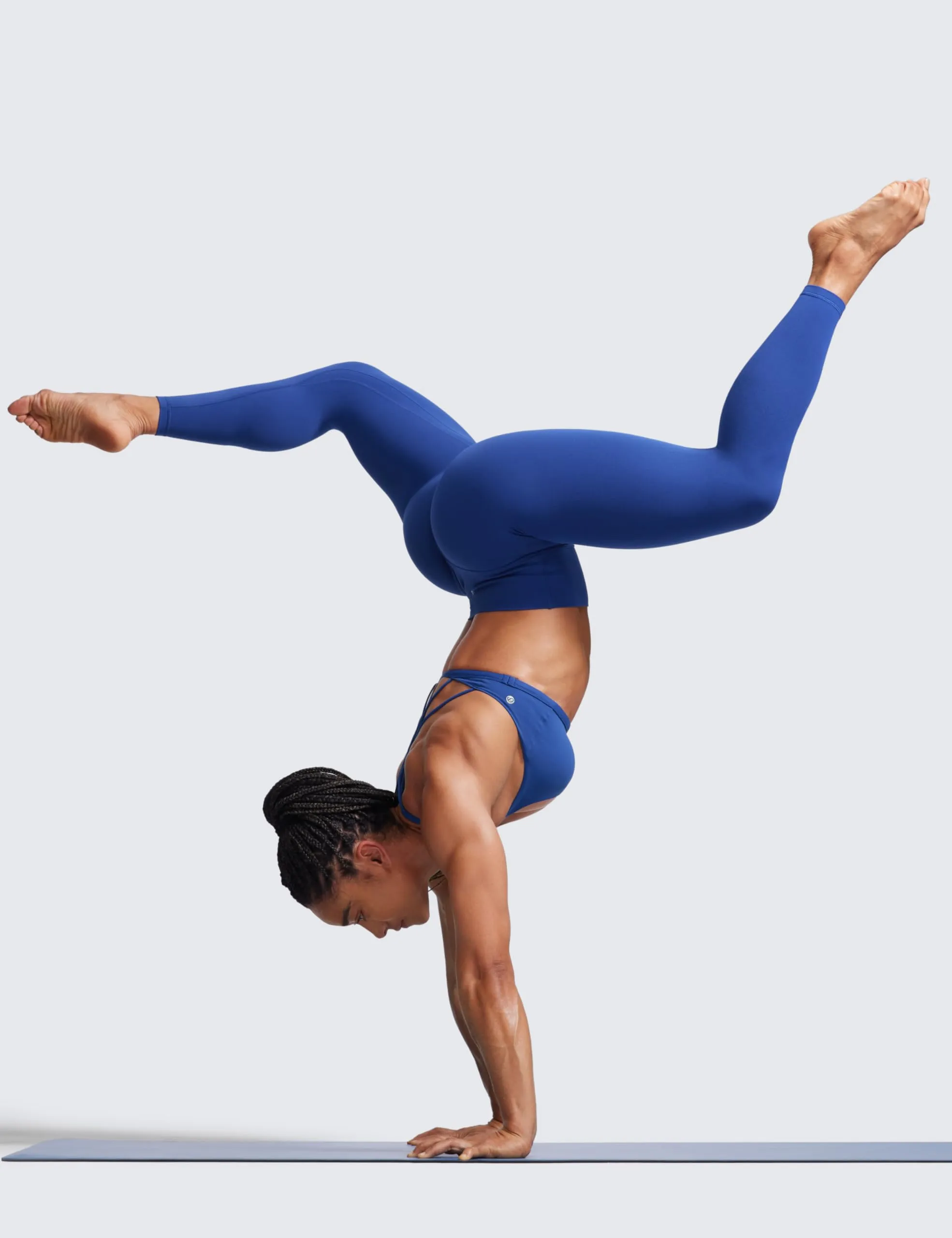 CRZ YOGA Secretsculpt Pilates Leggings 71cm Onde Blu 44 - immagine 3