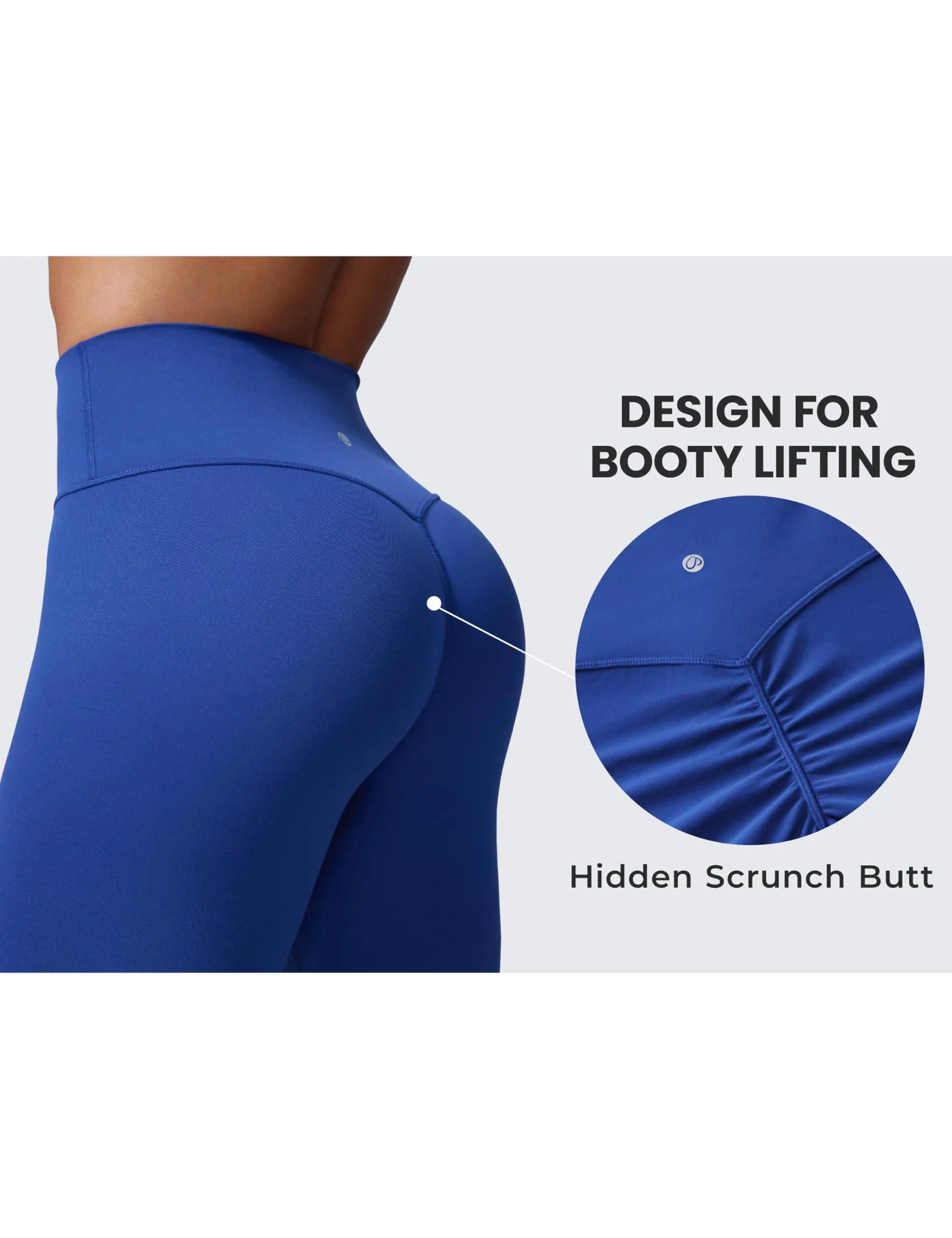 CRZ YOGA Secretsculpt Pilates Leggings 71cm Onde Blu 44 - immagine 4