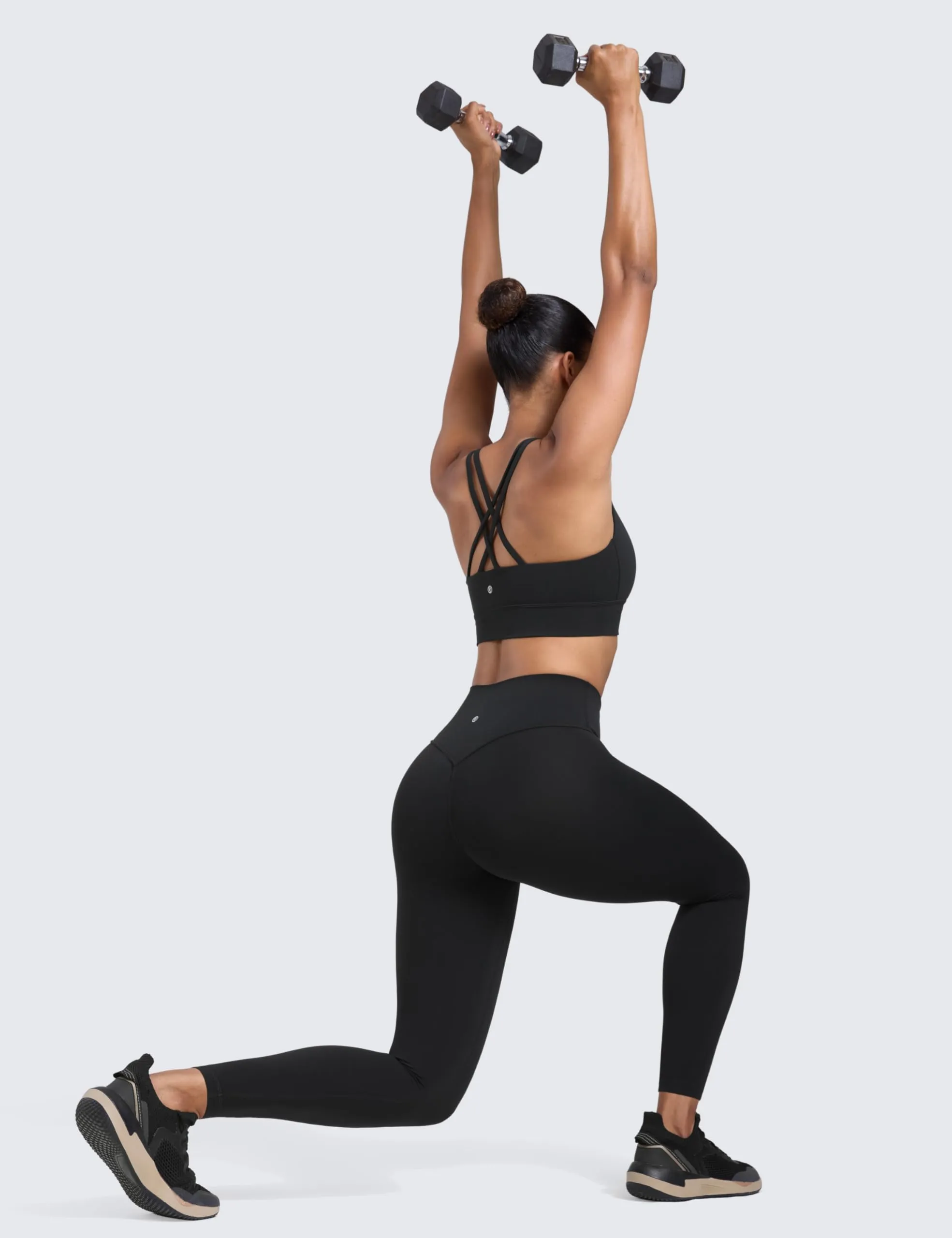 CRZ YOGA Secretsculpt Pilates Leggings 71cm, Nero, 48 - immagine 3