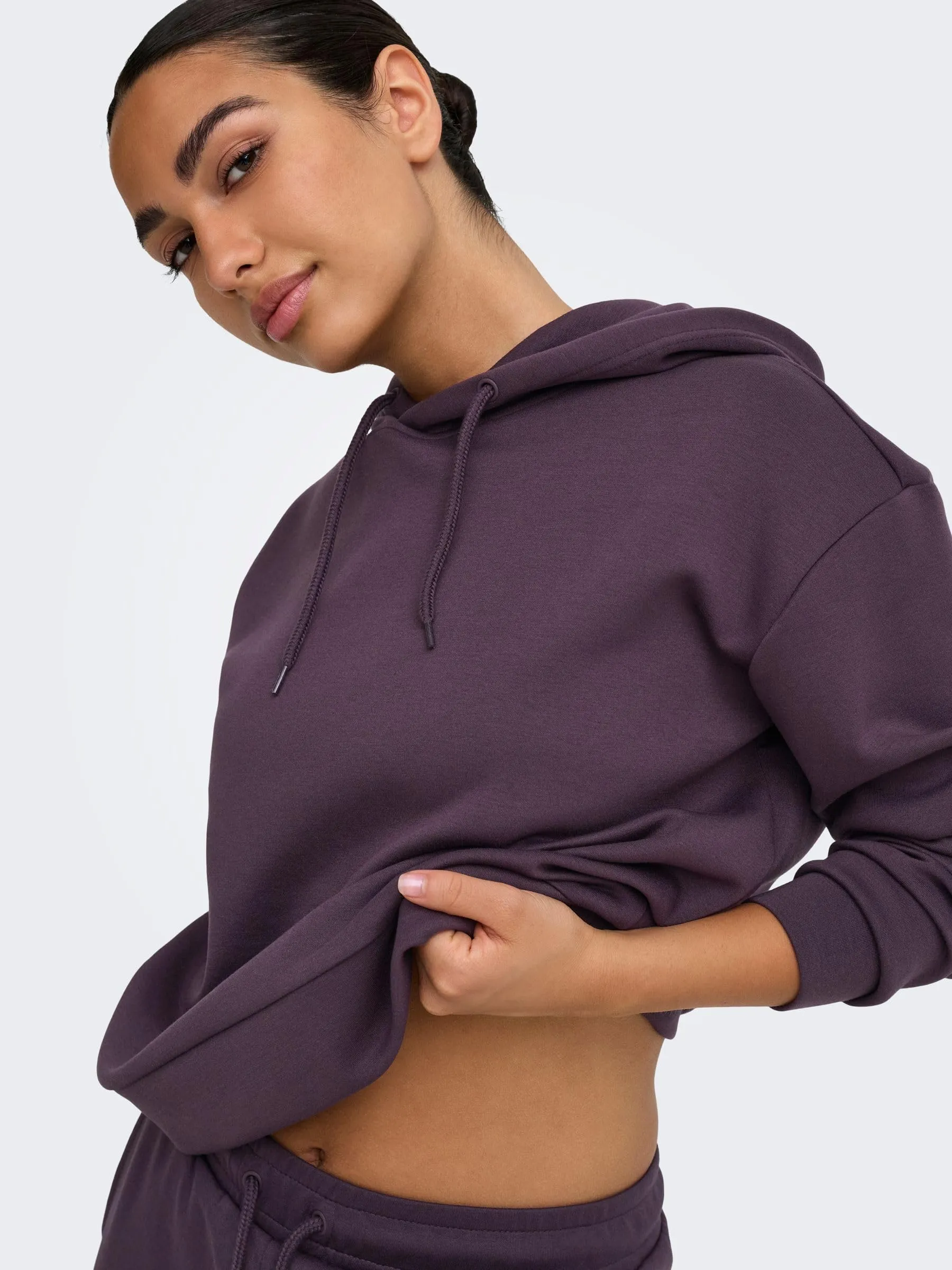 ONLY Play ONPLOUNGE Hoodie L - Plum Perfect - immagine 7
