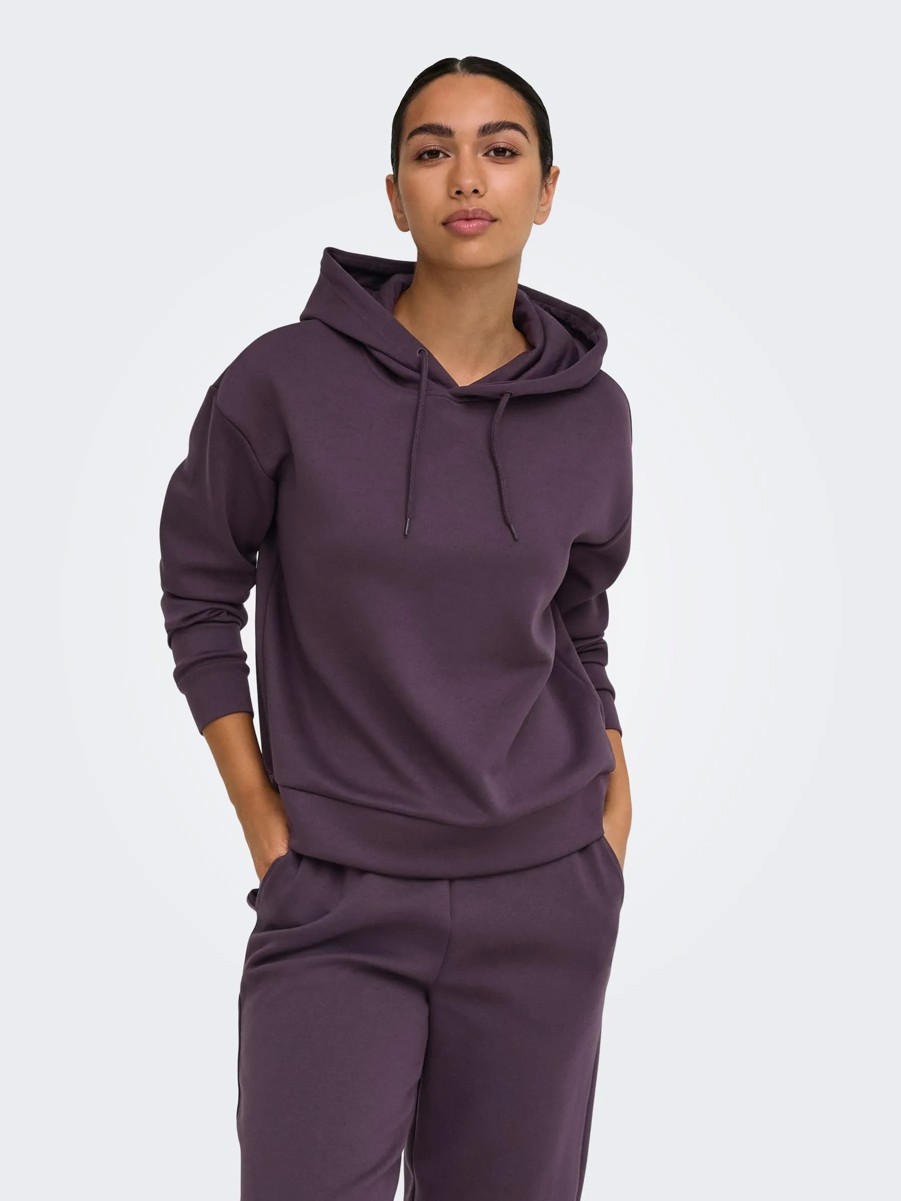 ONLY Play ONPLOUNGE Hoodie S Plum Perfect - immagine 2