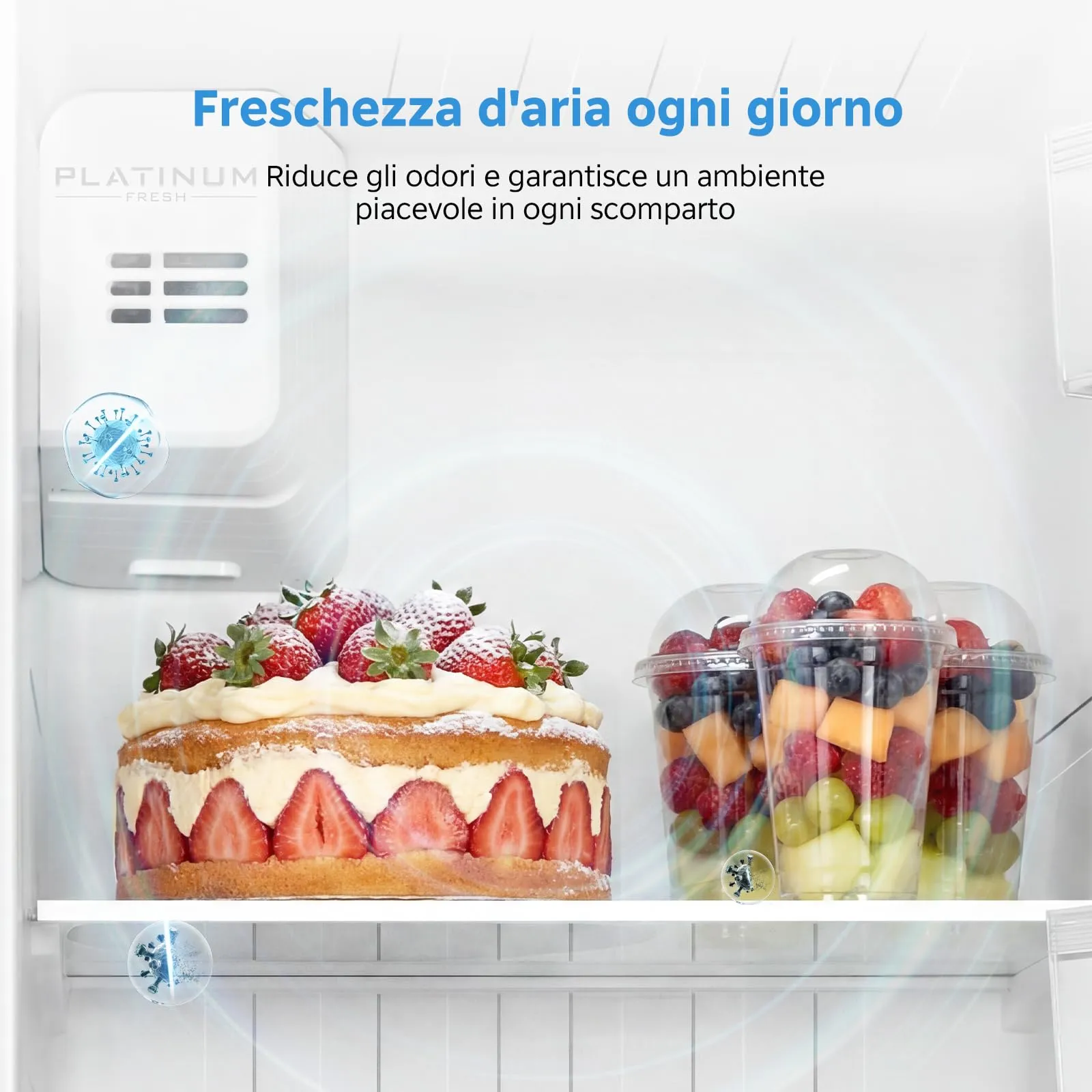 Midea Side by Side Frigorifero Total No Frost MERS530FGE46EU - immagine 5