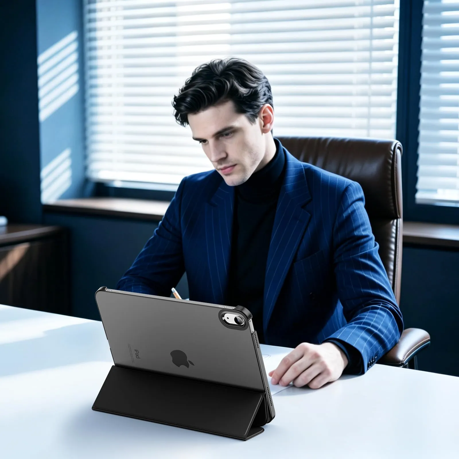 MoKo Custodia per iPad 11a Gen 2025 / iPad 10a Gen 2022, Nero - immagine 8