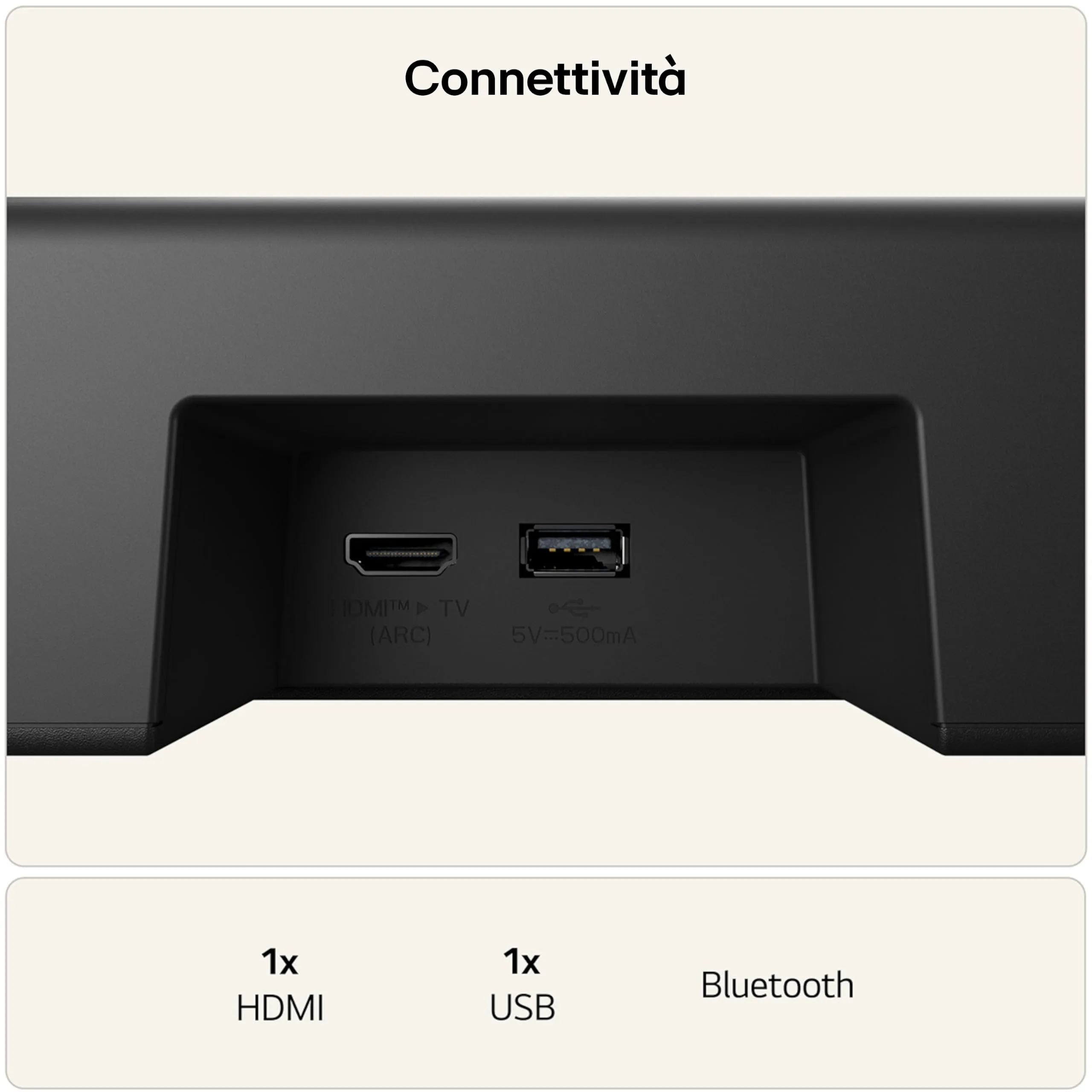 LG S30A Soundbar 140W, 2.1 Channel with Wireless Subwoofer, Black - immagine 7