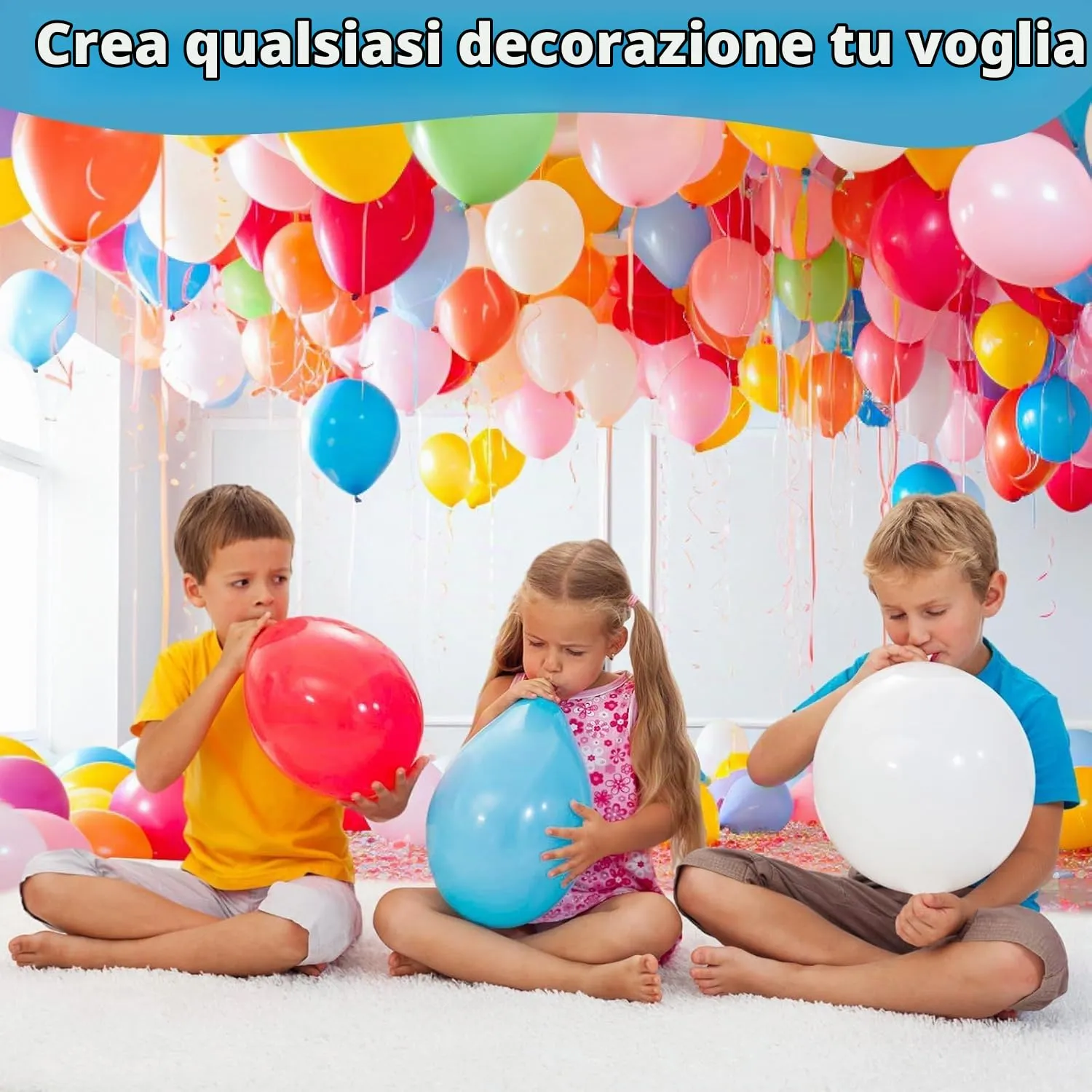 Zivacate 110 Pezzi Palloncini Compleanno 12 Pollici Colori Misti - immagine 5