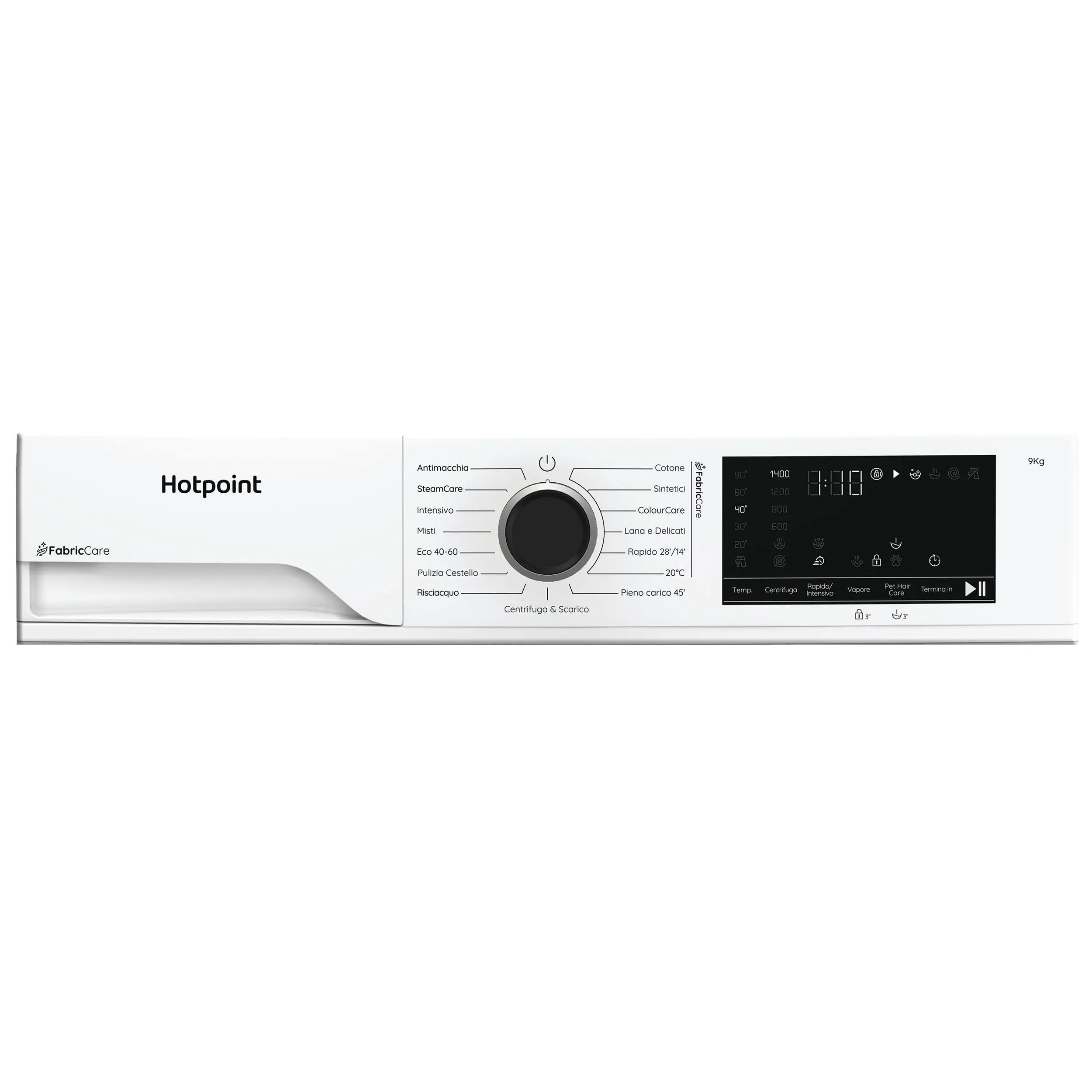 Hotpoint HB 93 Care It Lavatrice Carica Frontale 9 kg - immagine 6