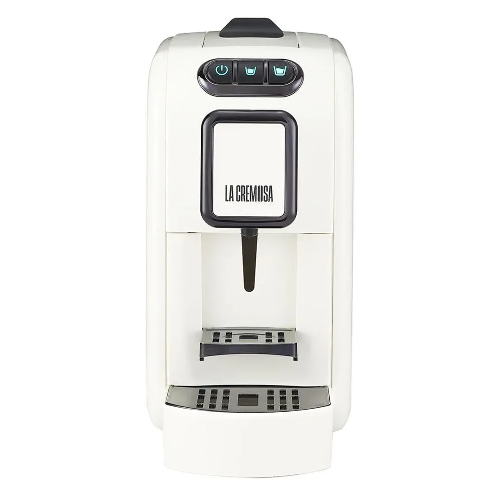 Caffè Toraldo La Cremosa Coffee Machine, 44mm ESE Pods, Beige - immagine 8