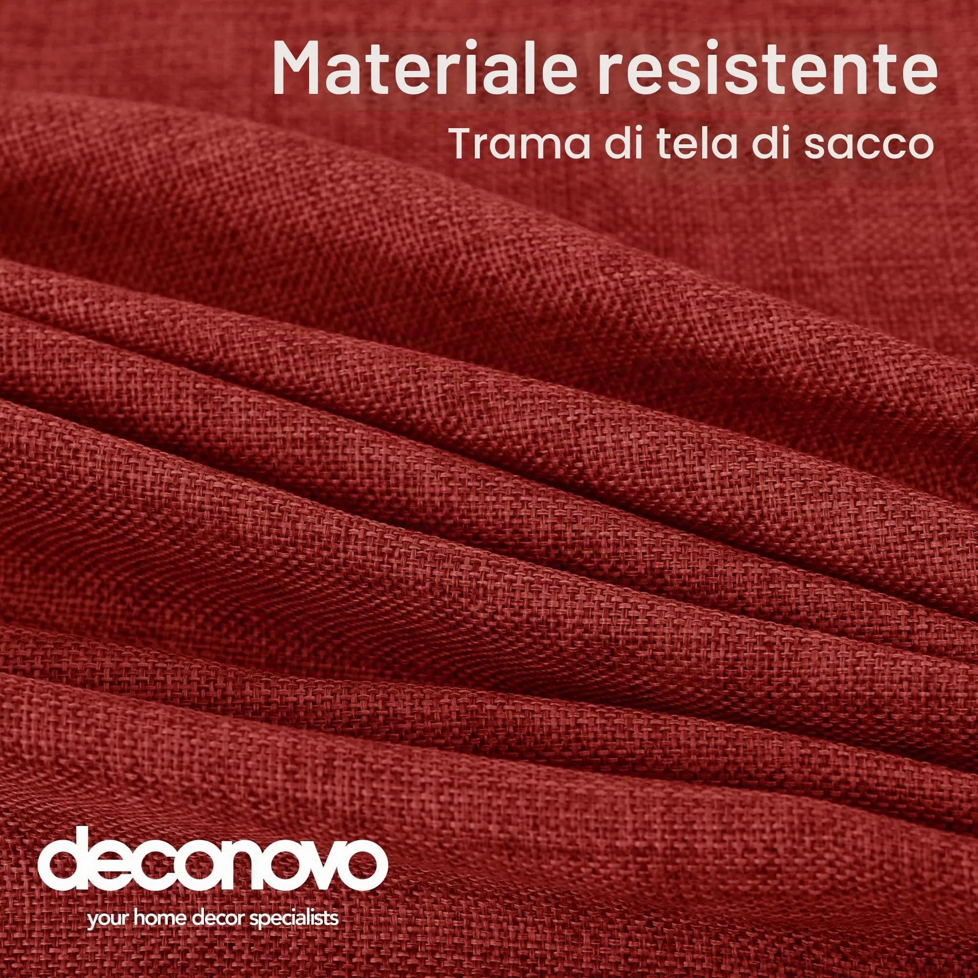 Deconovo Tovaglia Rettangolare in Finto Lino 137x200 cm - immagine 5
