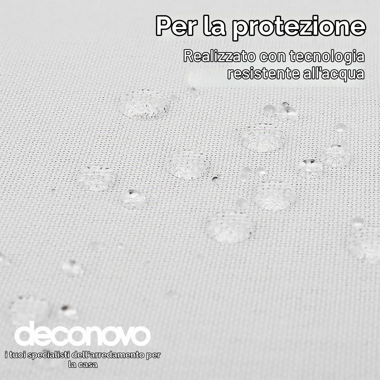 Deconovo Tovaglia Rettangolare Effetto Lino 137x200 cm - immagine 4