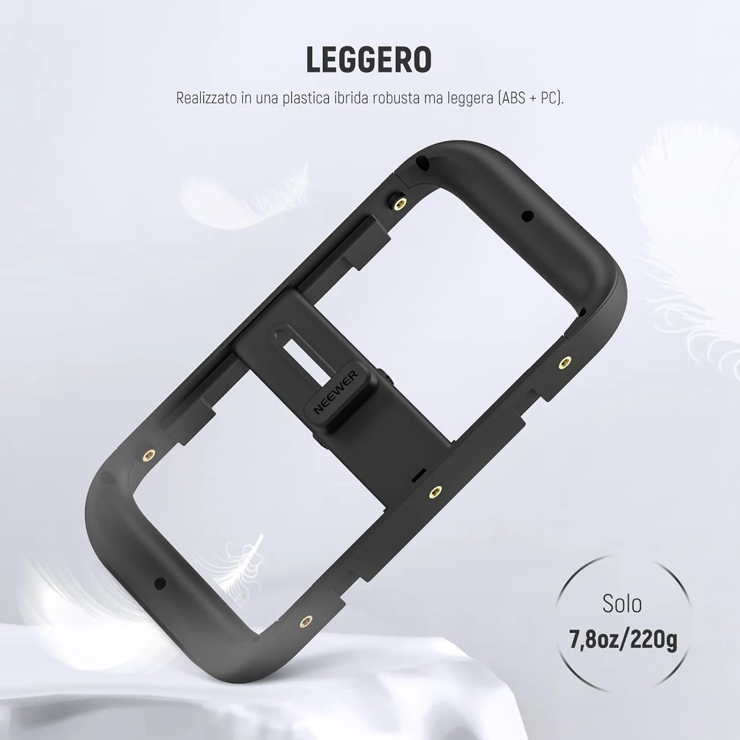 Neewer Mobile Phone Video Rig Smartphone Stabilizer Cage - immagine 6