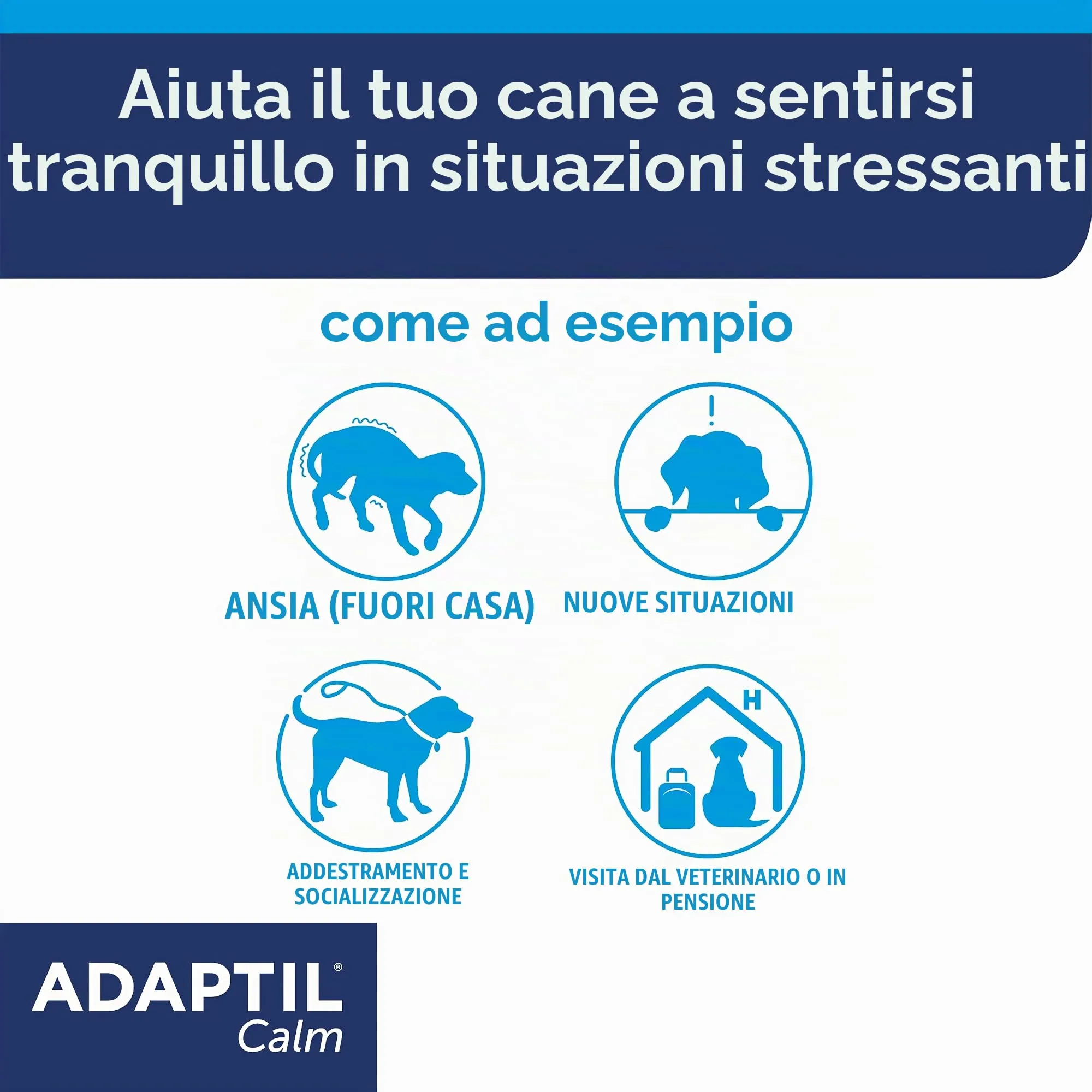 Adaptil Calm Collare Antistress per Cani - Taglia S - immagine 3