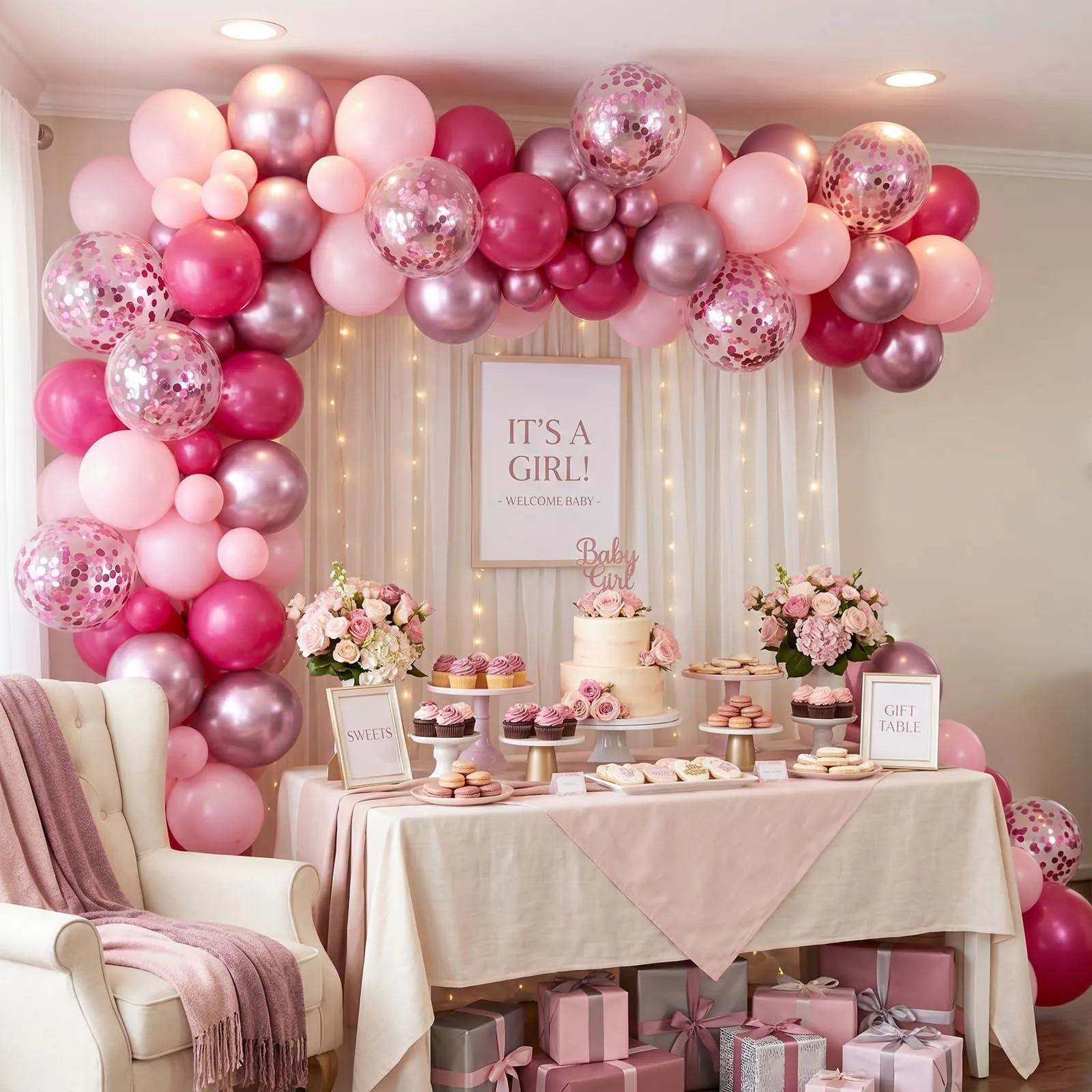 Netnology Palloncini Rosa Caldo, 68 Pezzi, 12 Pollici - immagine 7