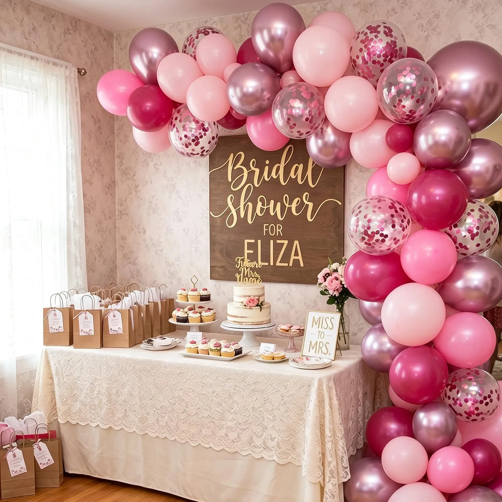 Netnology Palloncini Rosa Caldo, 68 Pezzi, 12 Pollici - immagine 9