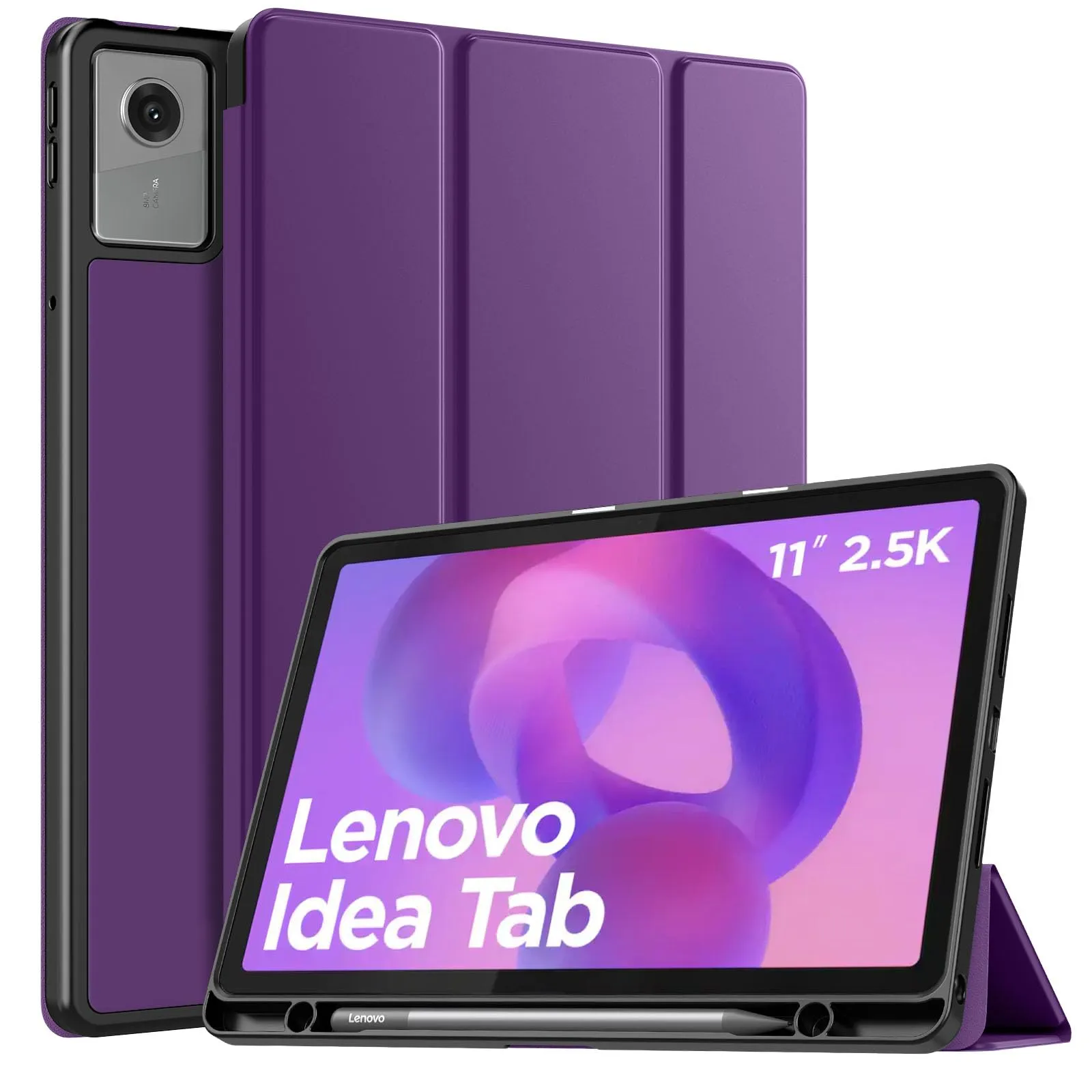 TiMOVO Cover per Lenovo Idea Tab 11 Pollici 2025 TB-336ZU/336FU, Viola Profondo - immagine 1
