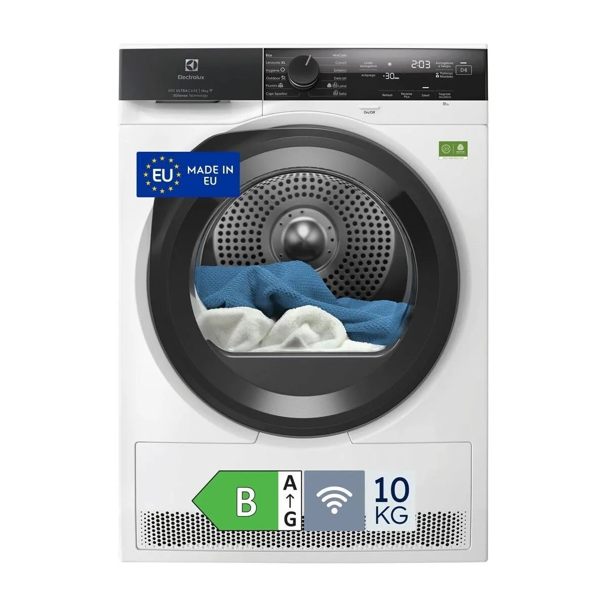 Electrolux Asciugatrice Pompa di Calore 10 kg Classe A EW7H4Y10BY - immagine 1