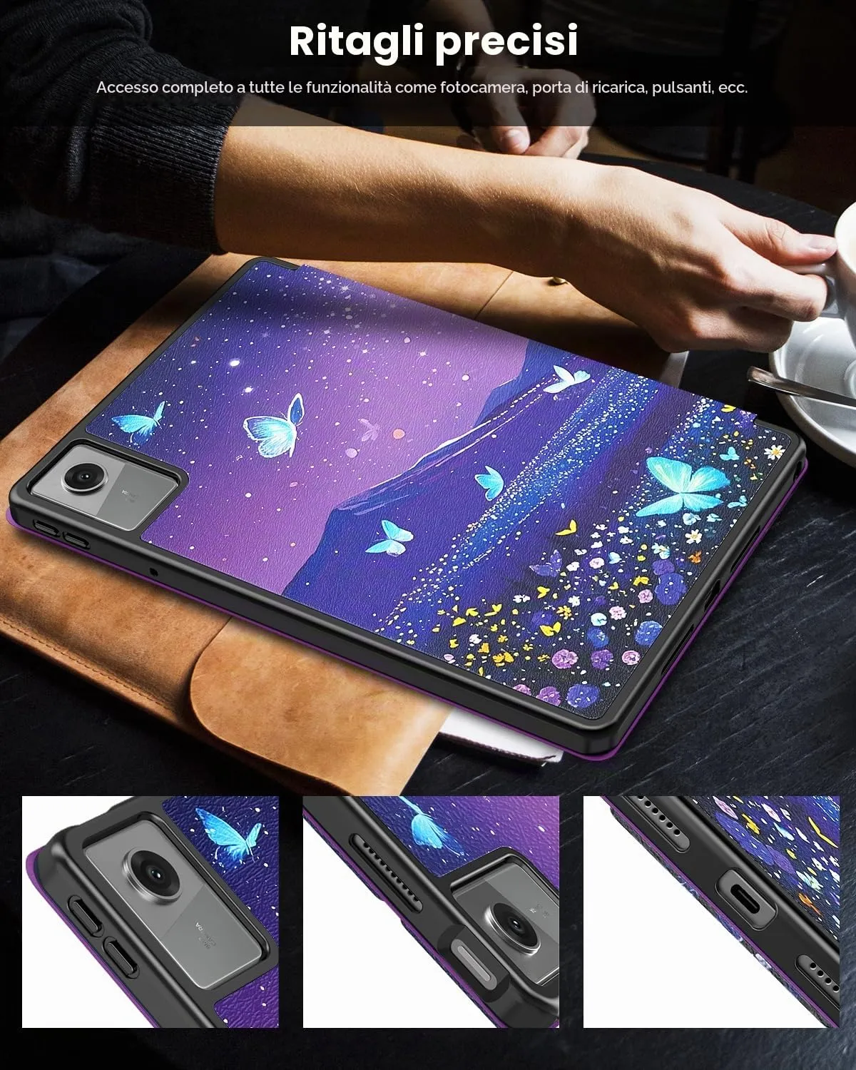 TiMOVO Cover per Lenovo Idea Tab 11 Pollici 2025 TB-336ZU/336FU con Portapenna - immagine 8