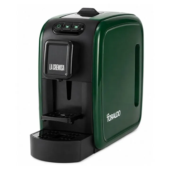 Caffè Toraldo La Cremosa Coffee Machine 44mm ESE Pods (Verde) - immagine 1