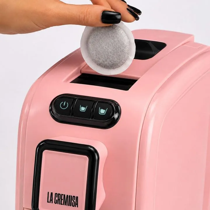 Caffè Toraldo La Cremosa Macchina da caffè a cialde ESE 44mm (Rosa) - immagine 4