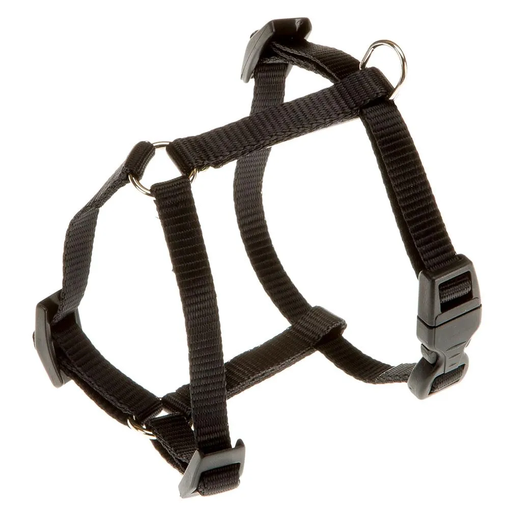 Ferplast Champion Pettorina Cane e Gatto Taglia XS, Nero - immagine 1