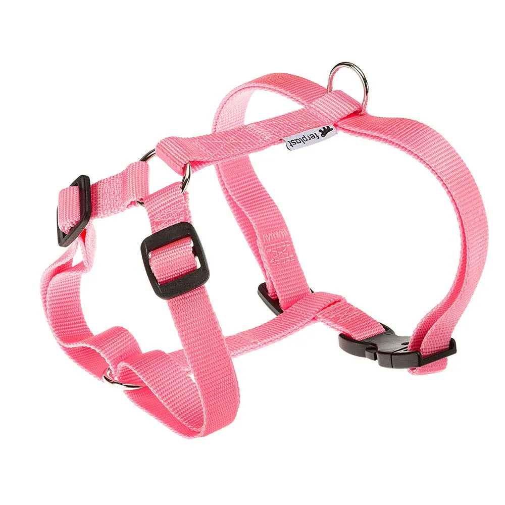 Ferplast Champion Pettorina Cane Taglia L, Regolabile in 3 Punti, Torace 50-82 cm, Rosa - immagine 1