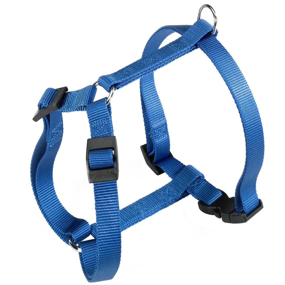 Ferplast Champion Pettorina Cane Taglia M, Regolabile in 3 Punti, Blu - immagine 1