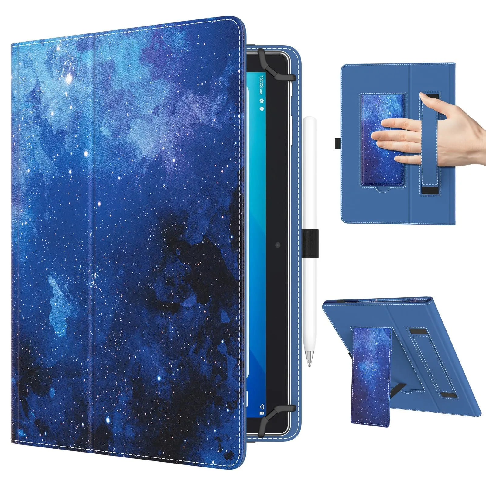 TiMOVO Custodia Universale per Tablet Android 10,1" con Portapenne - immagine 8