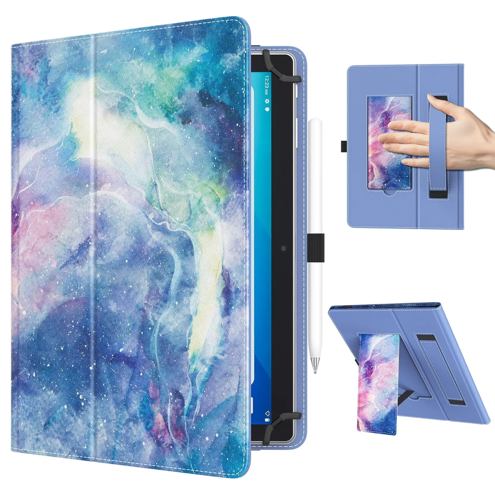 TiMOVO Custodia Universale per Tablet Android 9,6-11 Pollici con Anello per Penna - immagine 8