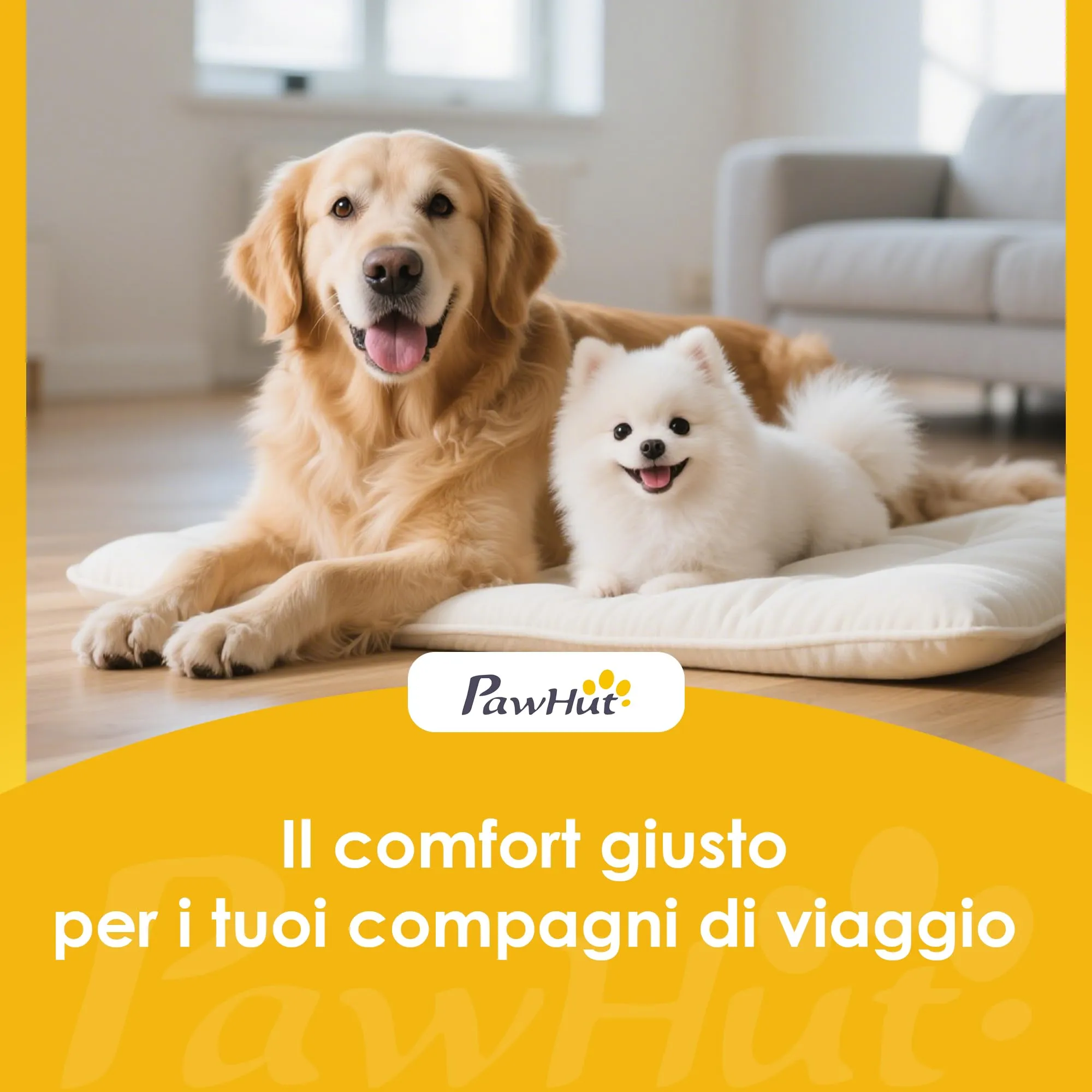 PawHut Cuccia per Cani da Esterno in Legno Rialzata con Tetto Impermeabile - immagine 9
