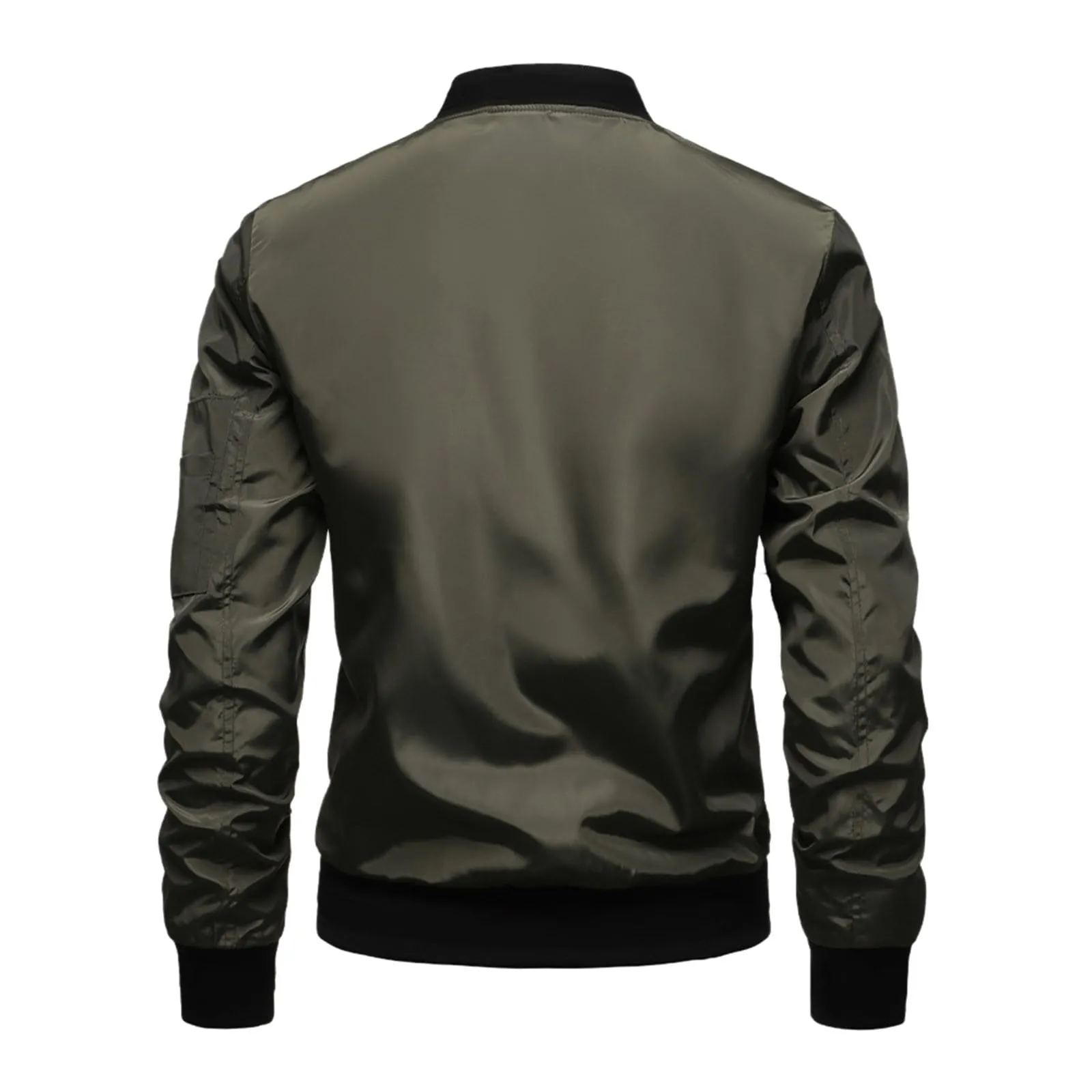 Giacca Bomber Uomo Leggera Casual Primavera Estate - immagine 2