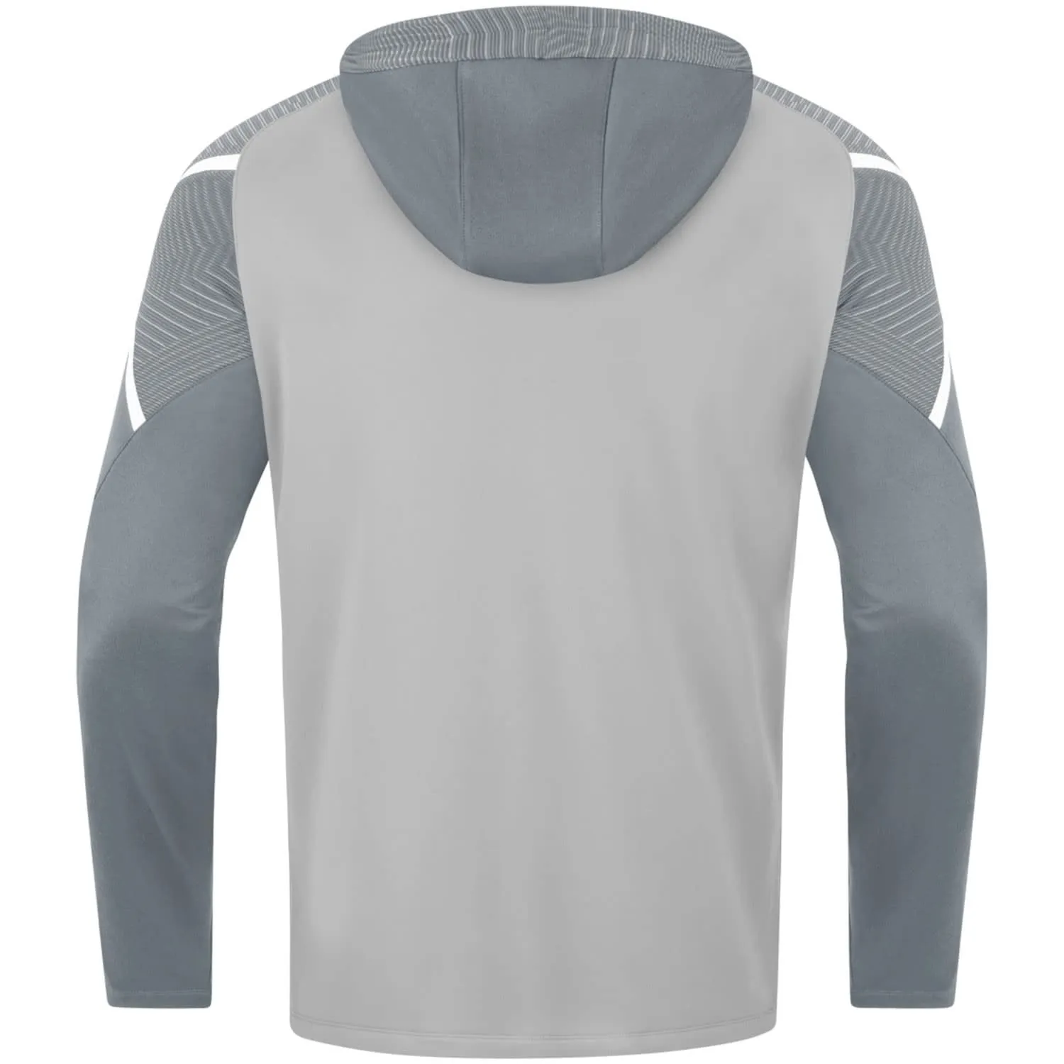 JAKO Giacca con cappuccio Performance da uomo, Grigio Morbido/Grigio Pietra, 3XL - immagine 4