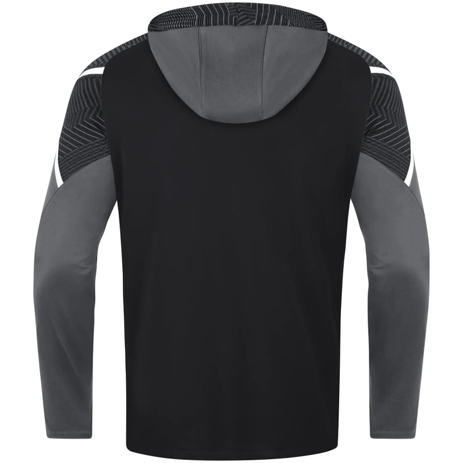 JAKO Giacca con Cappuccio Performance 6822 Nero/Antracite Chiaro XXL - immagine 4