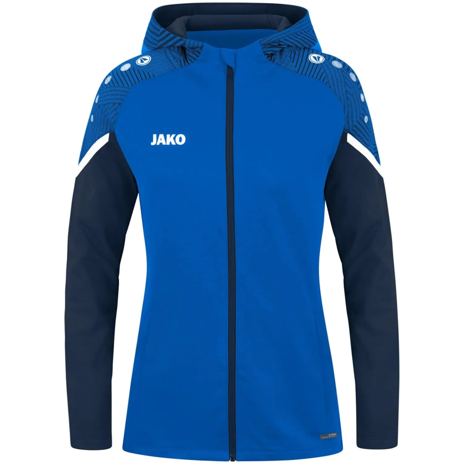 JAKO Giacca con Cappuccio Performance, Royal/Marine, XXL - immagine 2