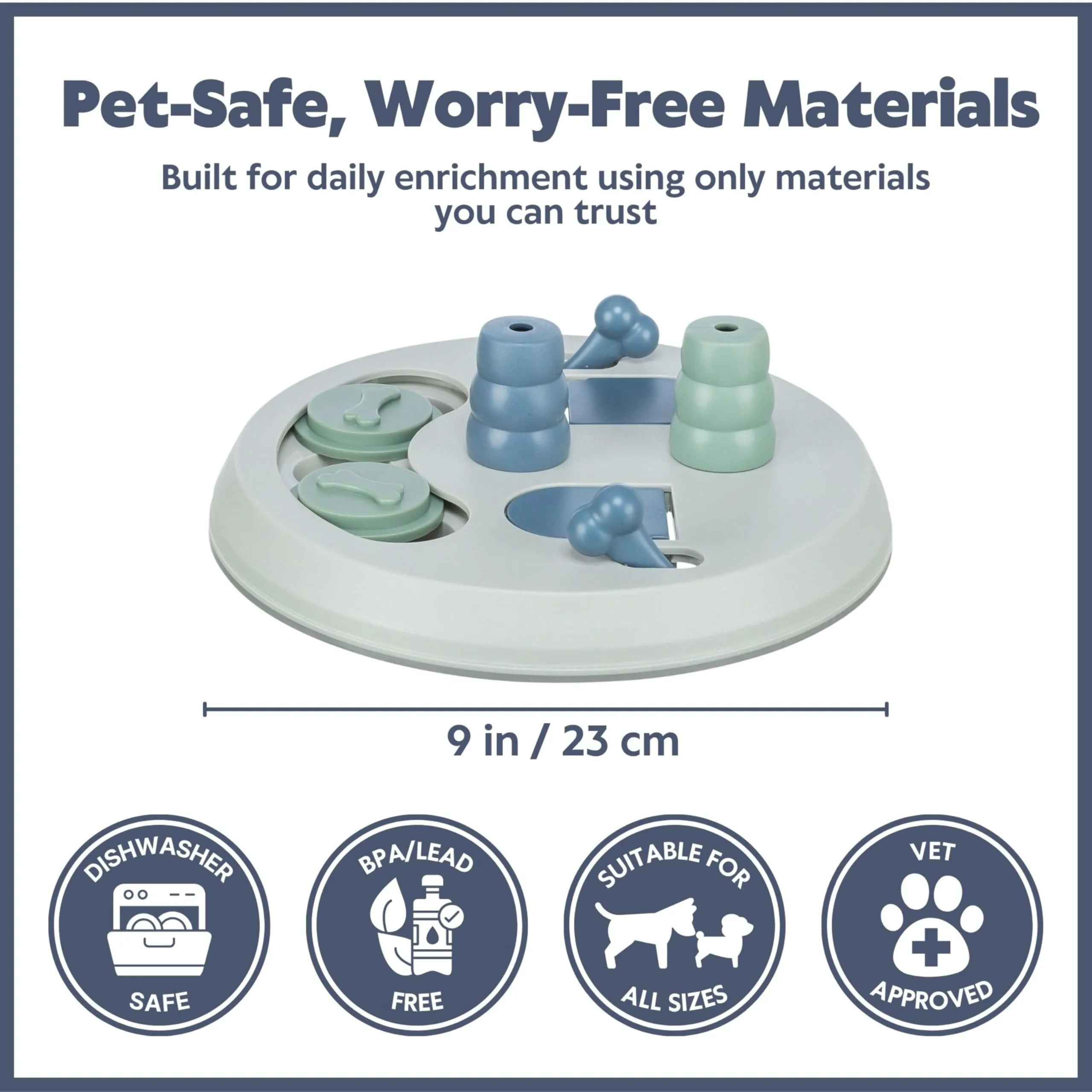 TRIXIE Dog Activity Flip Board, ø 23 cm - immagine 5