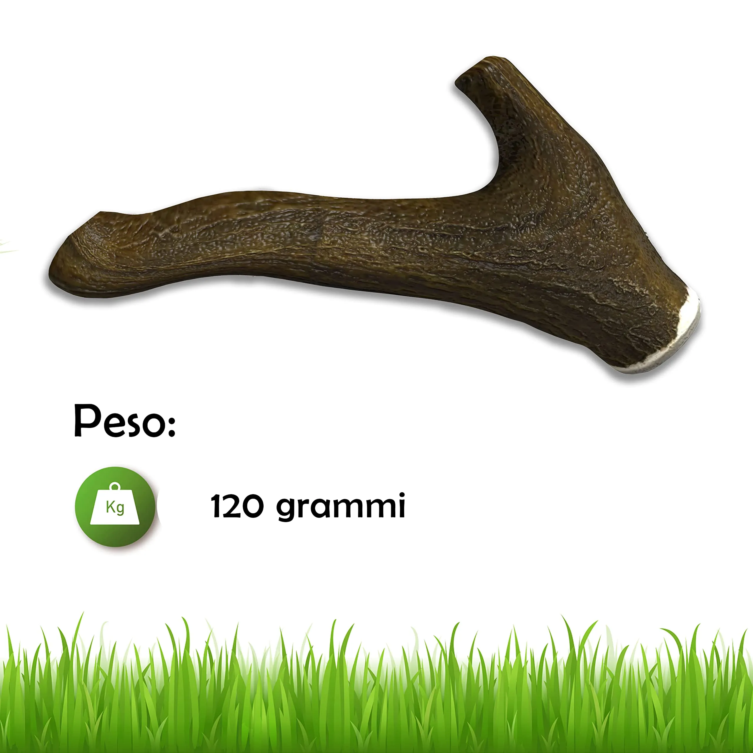 Zomapet Corno di Cervo per Cani Naturale (XL) - immagine 3