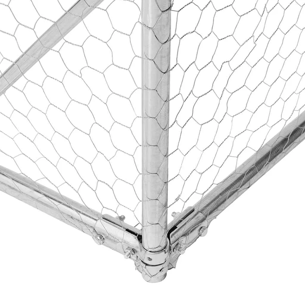 vidaXL Cuccia per cani da esterno con copertura 200x200x150 cm - immagine 6