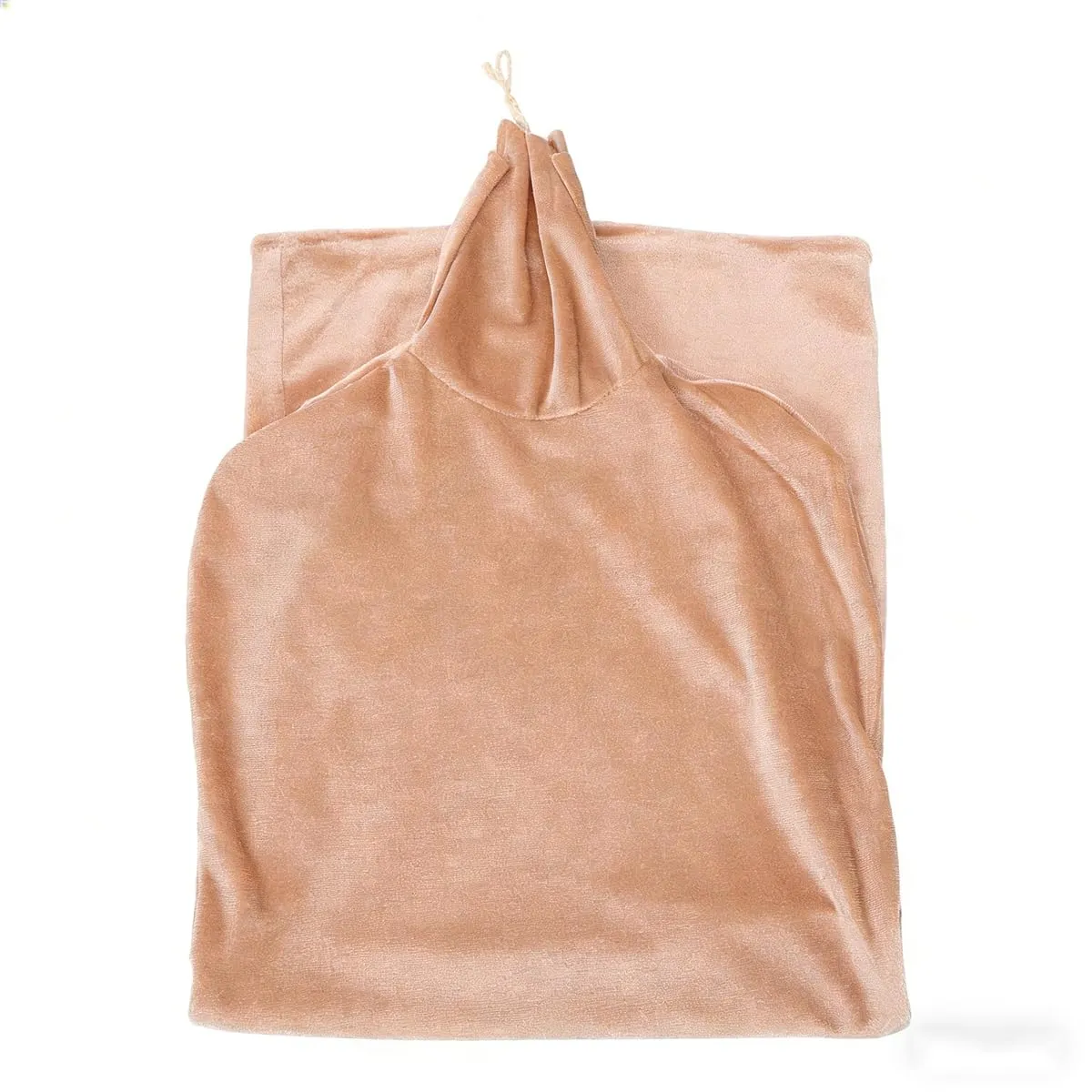 Durlo Copertura in velluto per manichino femminile, 82 x 29 cm, Albicocca - immagine 2