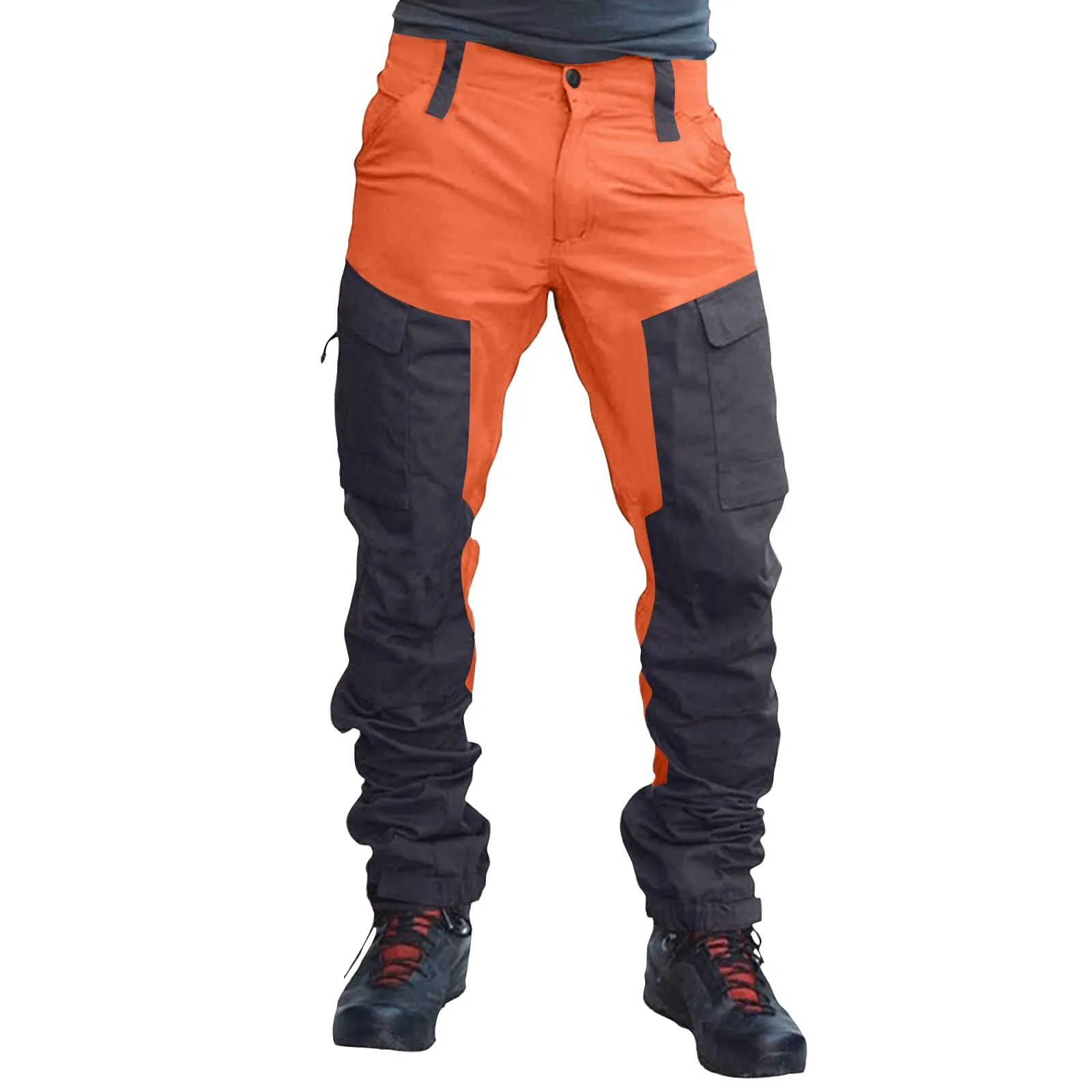 MOKBAY Pantaloni Cargo Lavoro Uomo Militari Slim Fit, 5XL - immagine 1