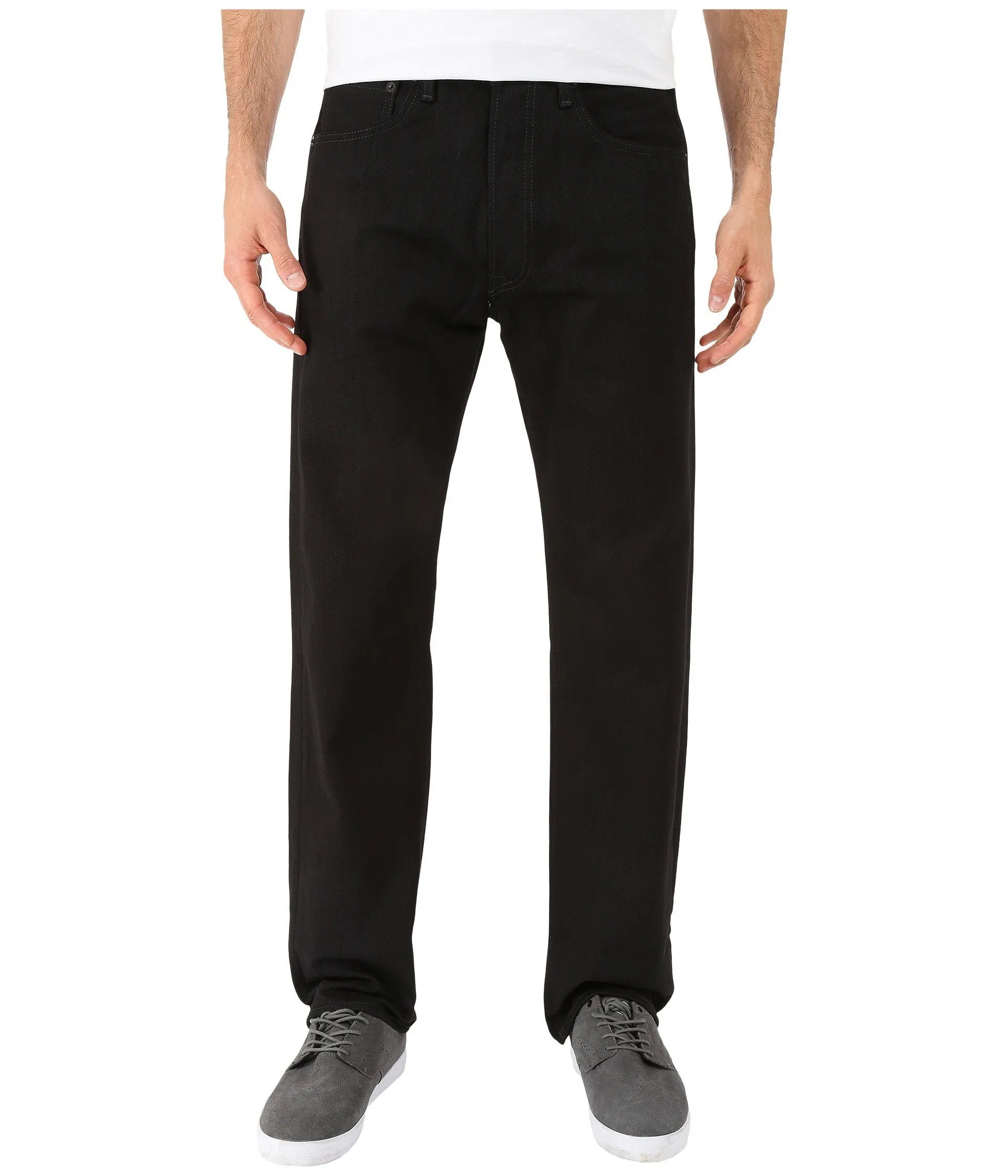 Levi's 501 Original Fit Jeans Uomo, Nero, 34W / 30L - immagine 1