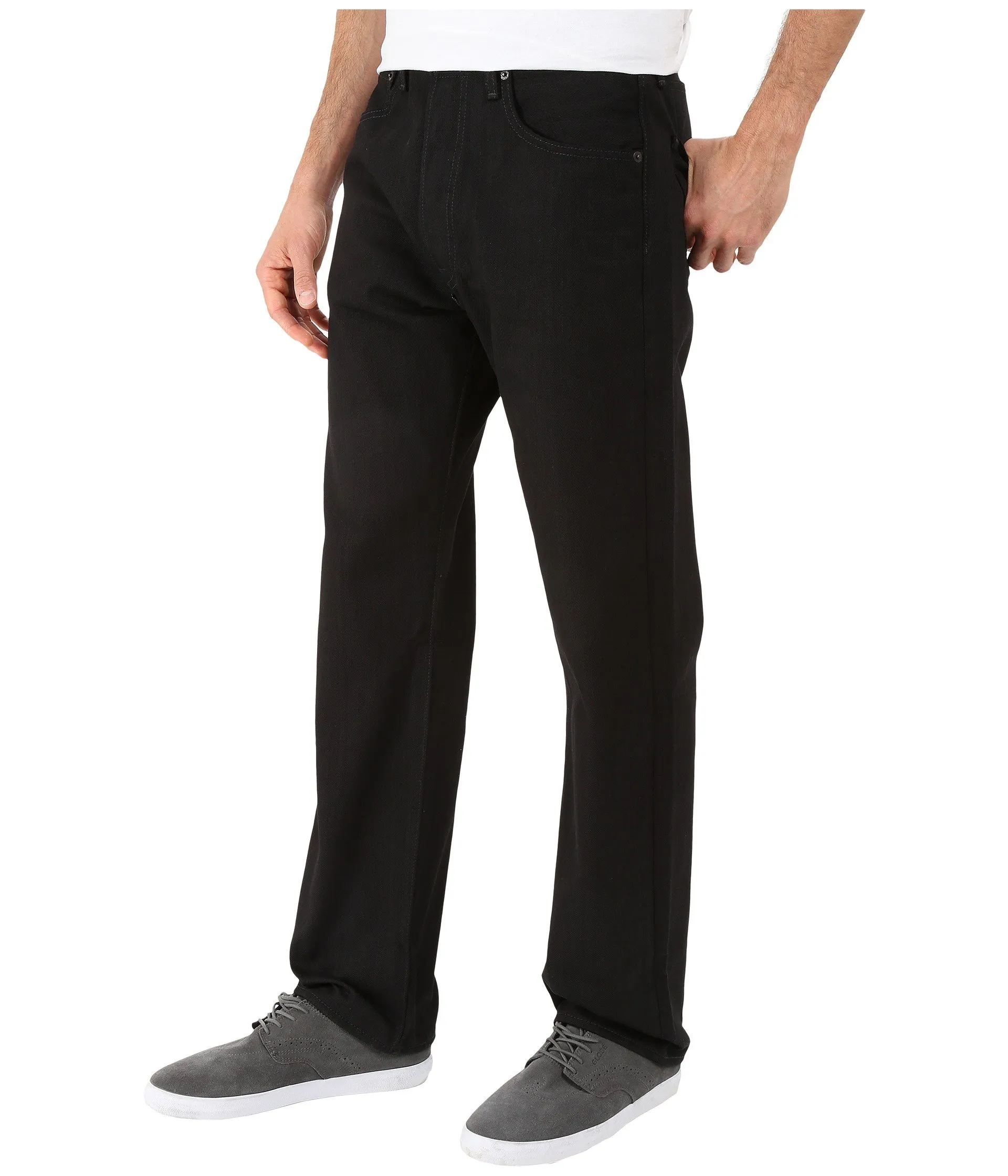 Levi's 501 Original Fit Jeans Uomo, Nero, 34W / 30L - immagine 2