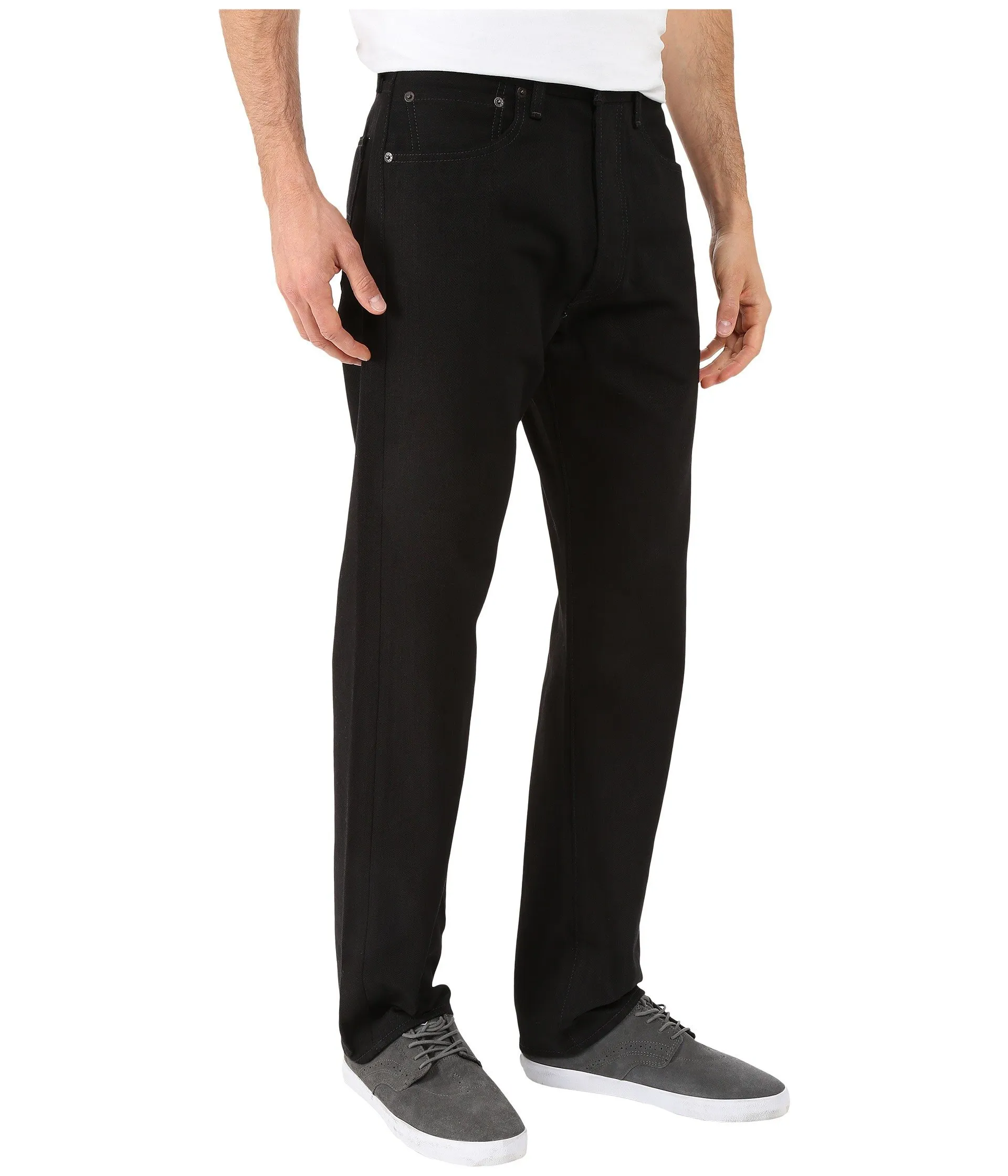 Levi's 501 Original Fit Jeans Uomo, Nero, 34W / 30L - immagine 5