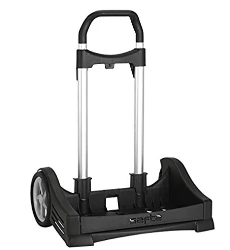 Aurora Store Carrello per Zaino Pieghevole SAFTA Trolley Nero - immagine 1