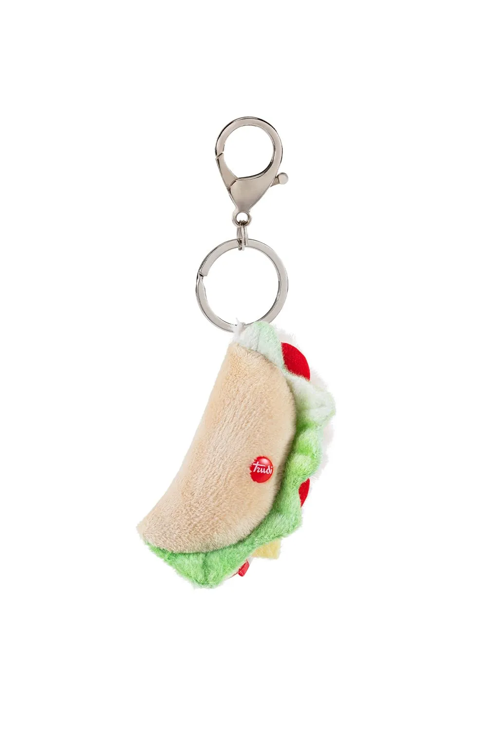 Trudi Peluche Portachiavi Italian Icons Piadina, 5x15x1,5 cm - immagine 2