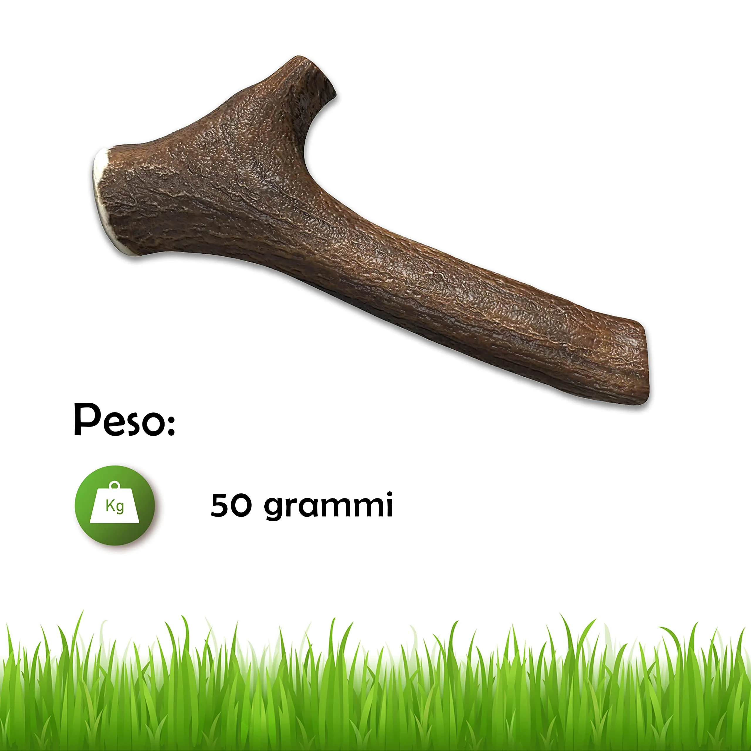 ZOMAPET Corno di Cervo per Cani Naturale (M) - immagine 3