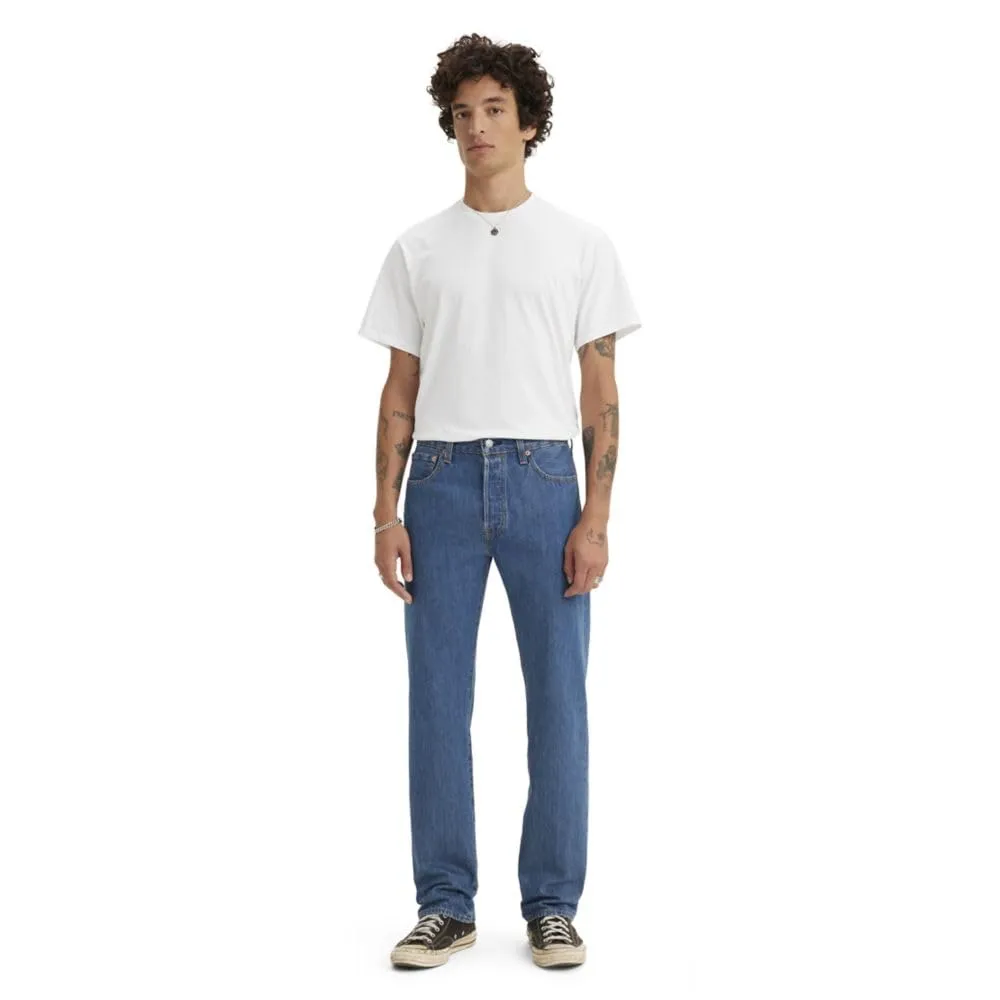 Levi's 501 Original Fit Jeans Men's Medium Stonewash 29W / 32L - immagine 1
