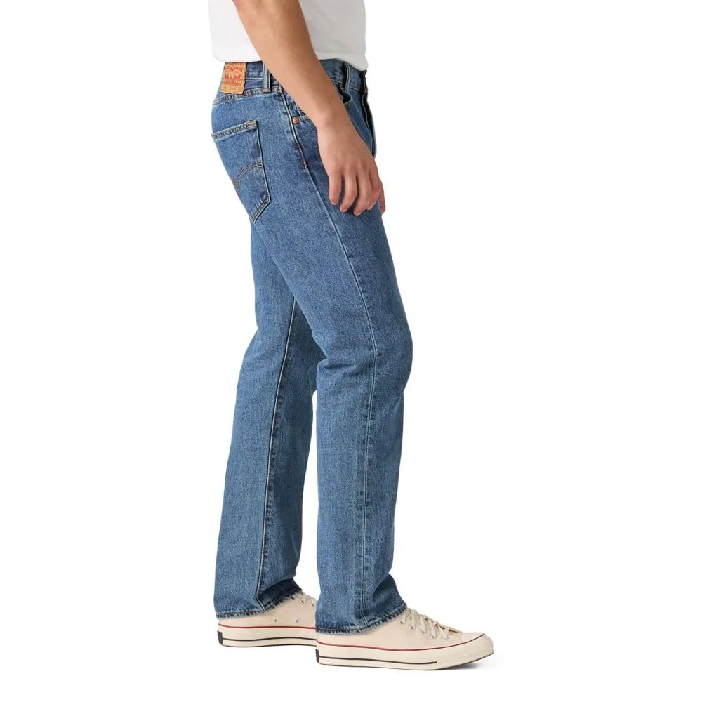 Levi's 501 Original Fit Jeans Men's Medium Stonewash 29W / 32L - immagine 2