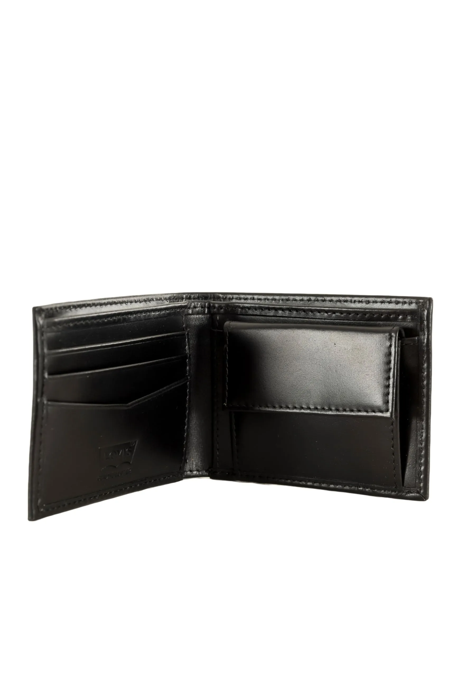Levi's Casual Classics Hunte Coin Bifold Wallet - Regular Black - immagine 3