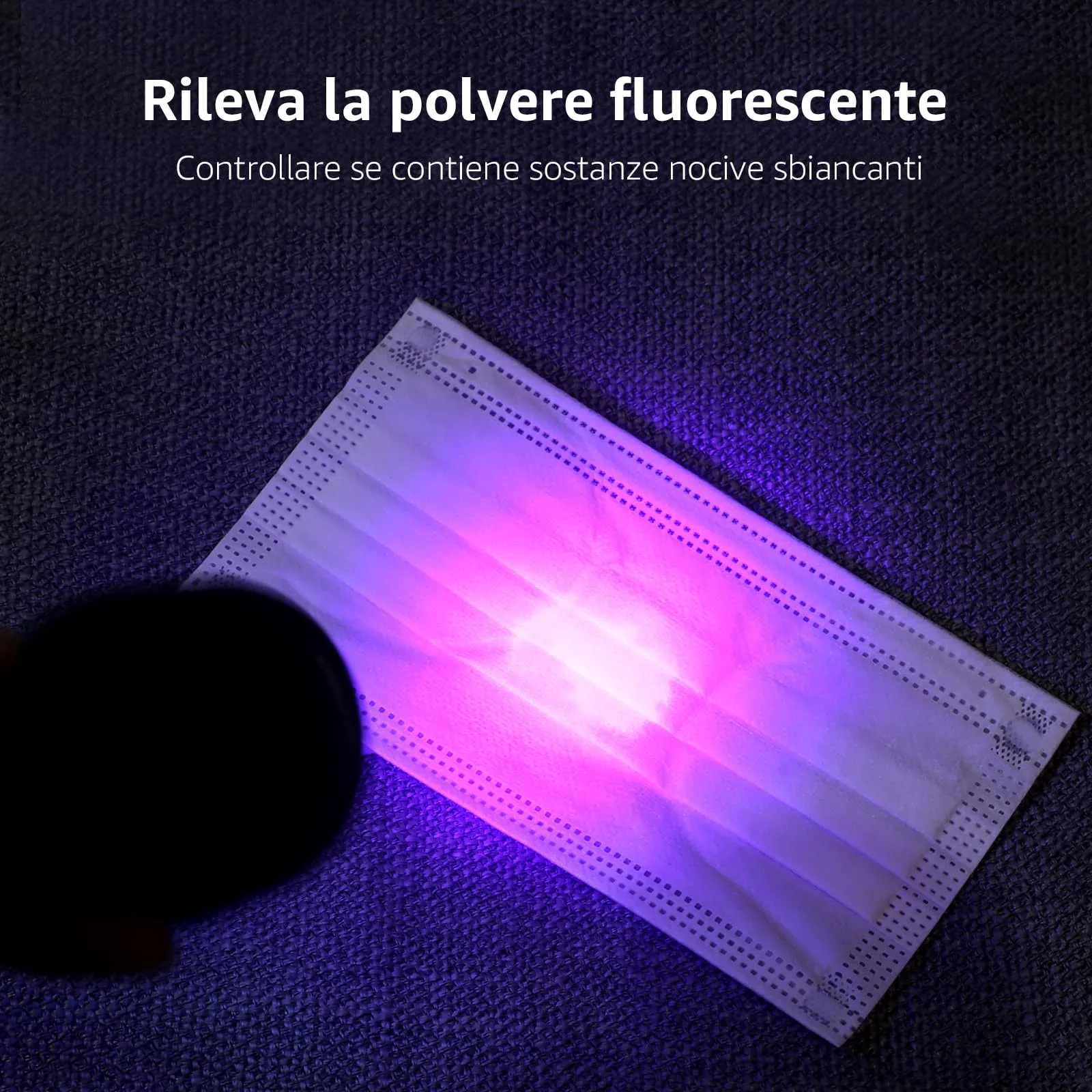 Lepro Torcia UV 395nm 51 LED Luce Nera Professionale - immagine 7