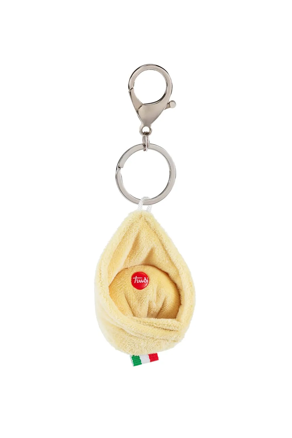 Trudi Italian Icons Tortellino Plush Keychain, XXS, 4.5x12x5 cm - immagine 3