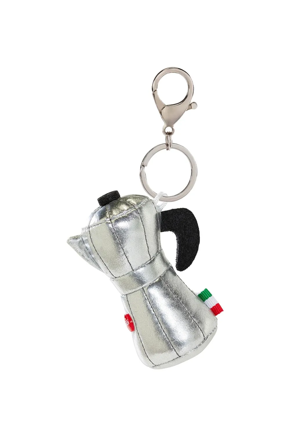Trudi Peluche portachiavi Italian icons Moka caffè, 7x14x4,5 cm - immagine 2