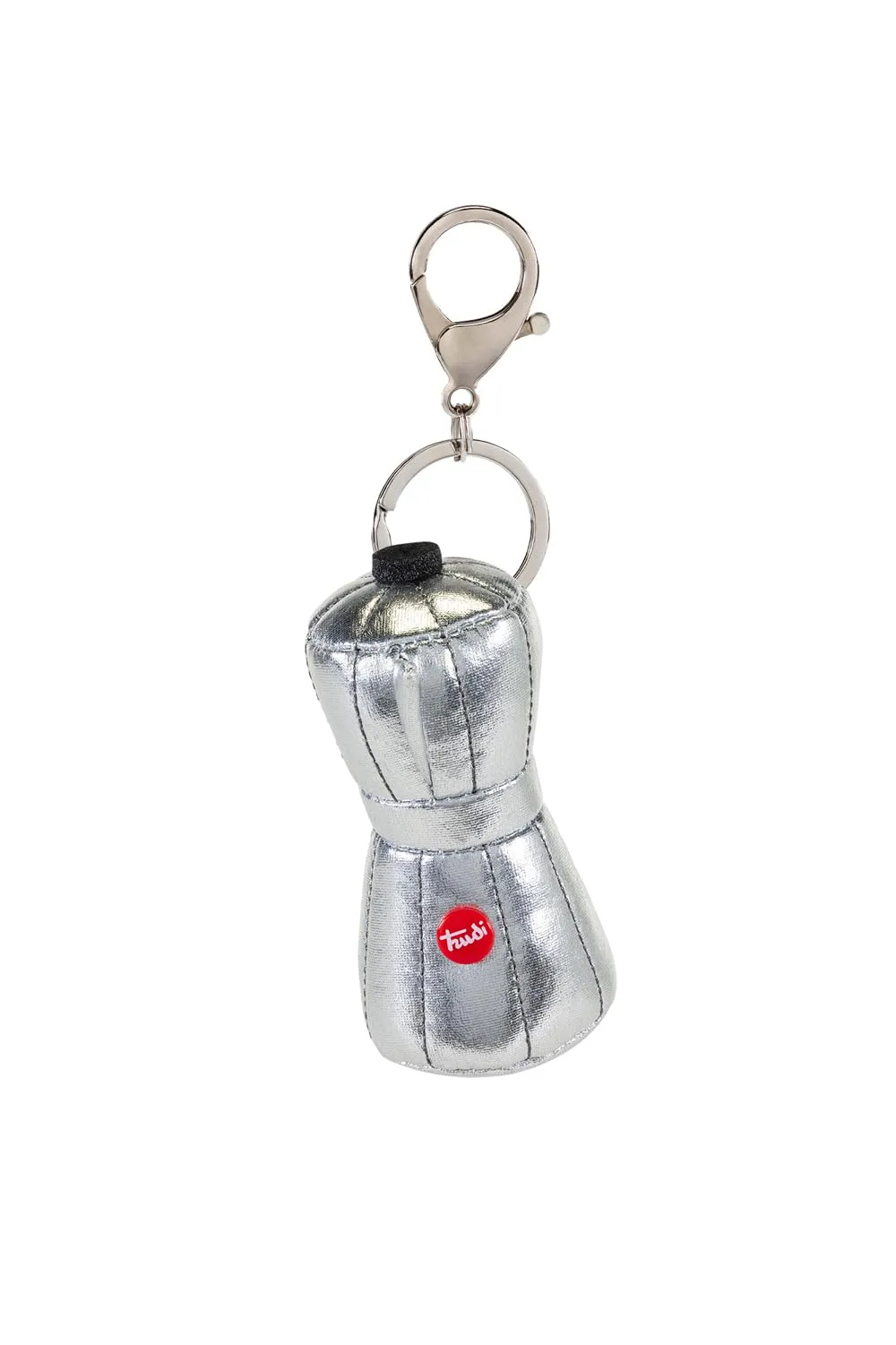 Trudi Peluche portachiavi Italian icons Moka caffè, 7x14x4,5 cm - immagine 3